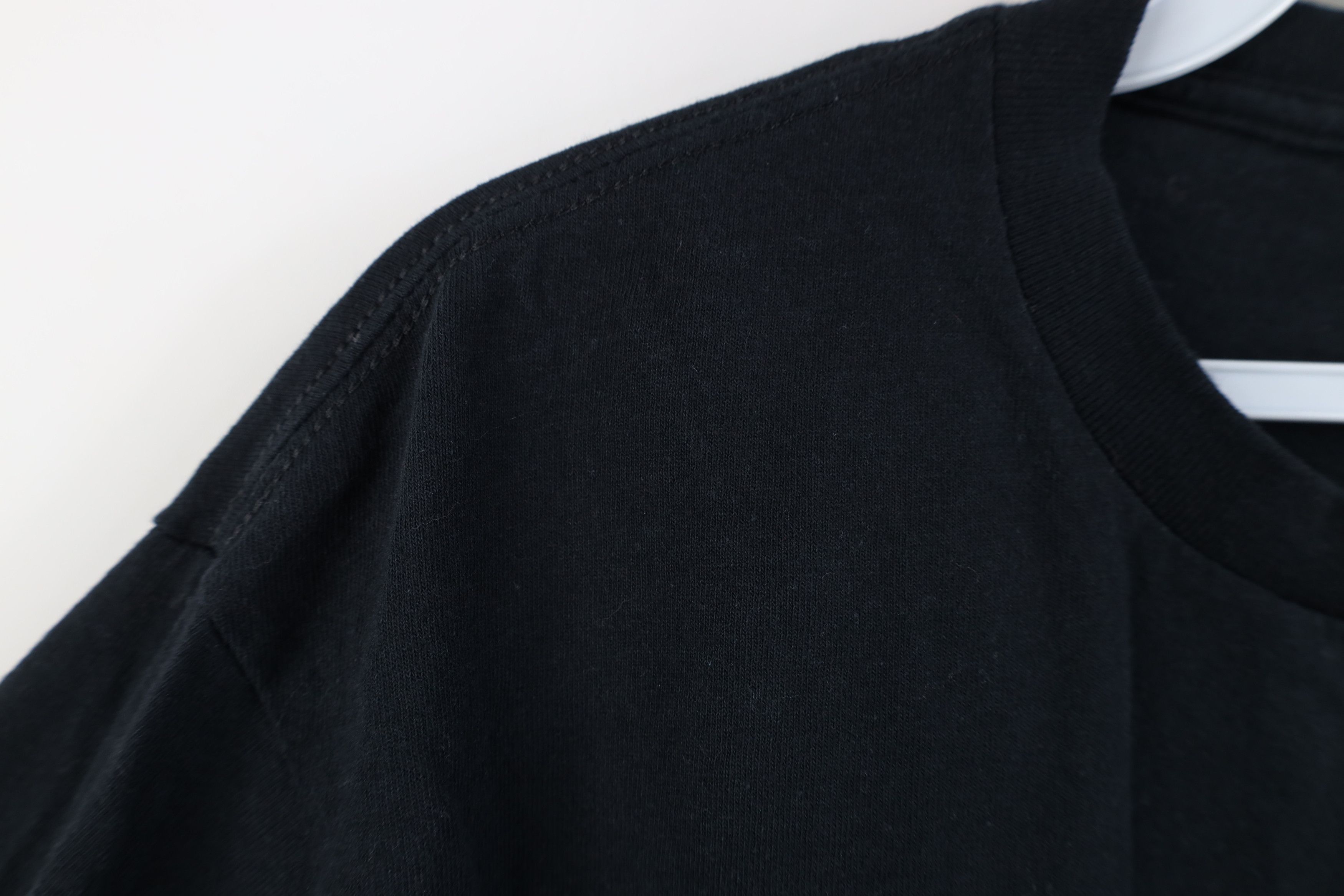 Vintage Vintage 90s Streetwear Blank Cotton Long Sleeve T-Shirt Size US M / EU 48-50 / 2 - 6 Thumbnail