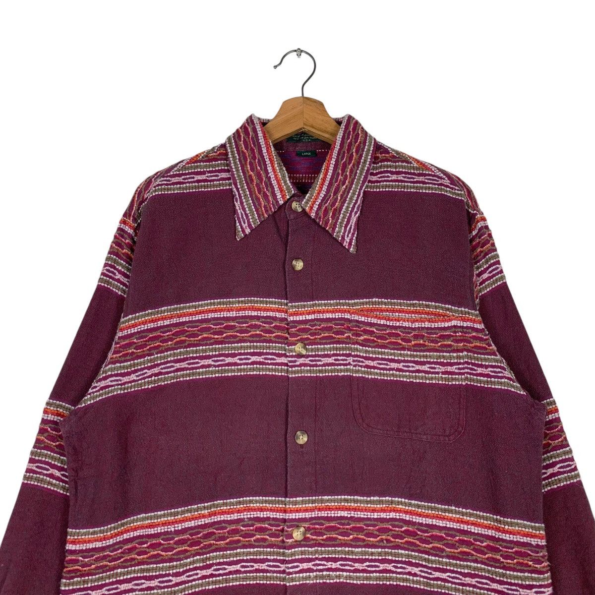 Japanese Brand FLYING SCOTSMAN Collection Button Shirt #1427-C64 Size US L / EU 52-54 / 3 - 2 Thumbnail