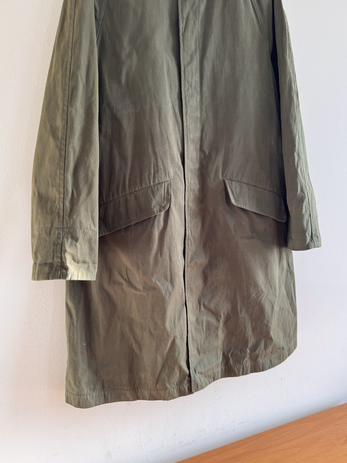 SCYE Scye Masterpiece and Co Waxed Cotton Coat Made in Japan M Size US M / EU 48-50 / 2 - 3 Thumbnail