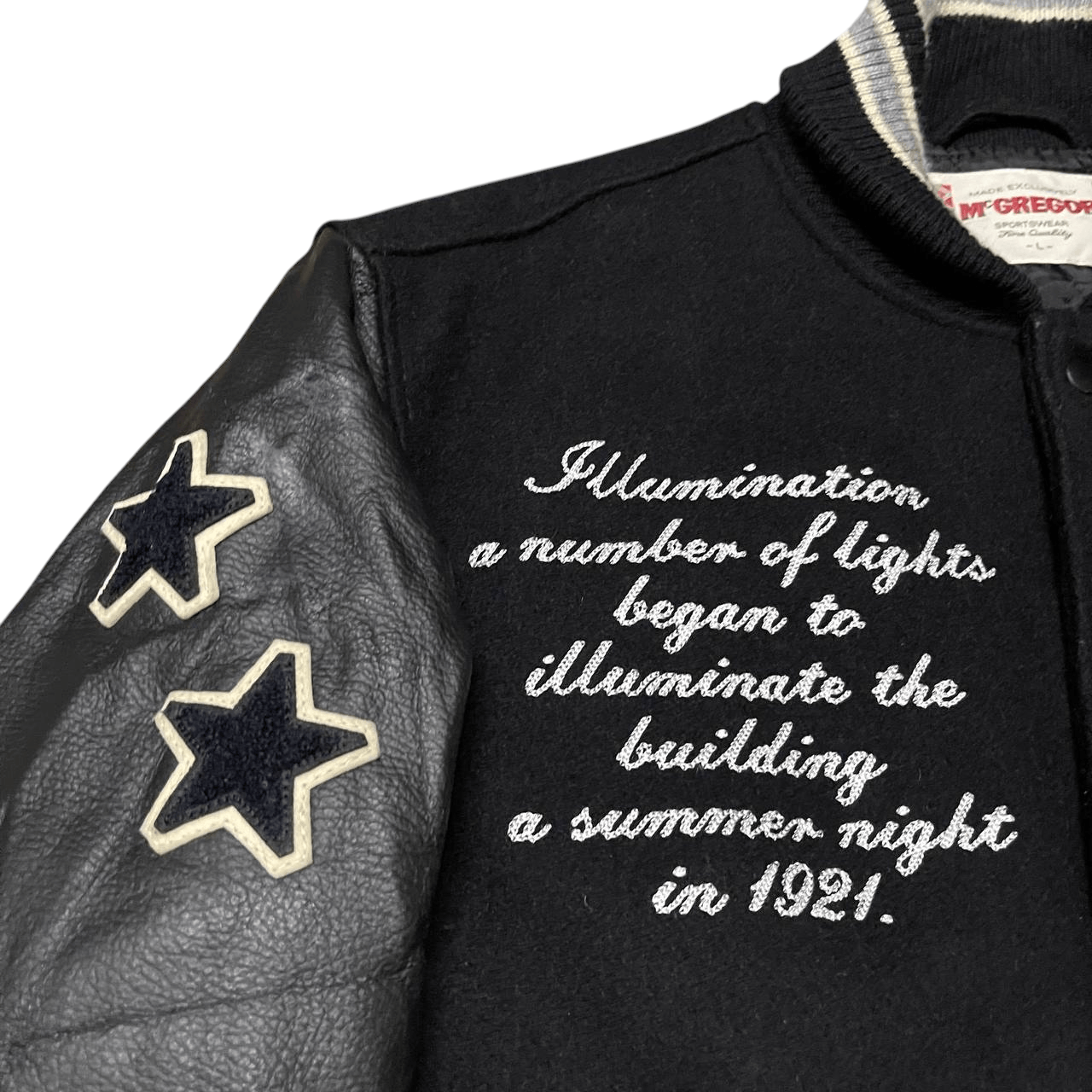 McGregor Vintage McGregor Wool Leather Varsity Jacket Size US L / EU 52-54 / 3 - 5 Thumbnail