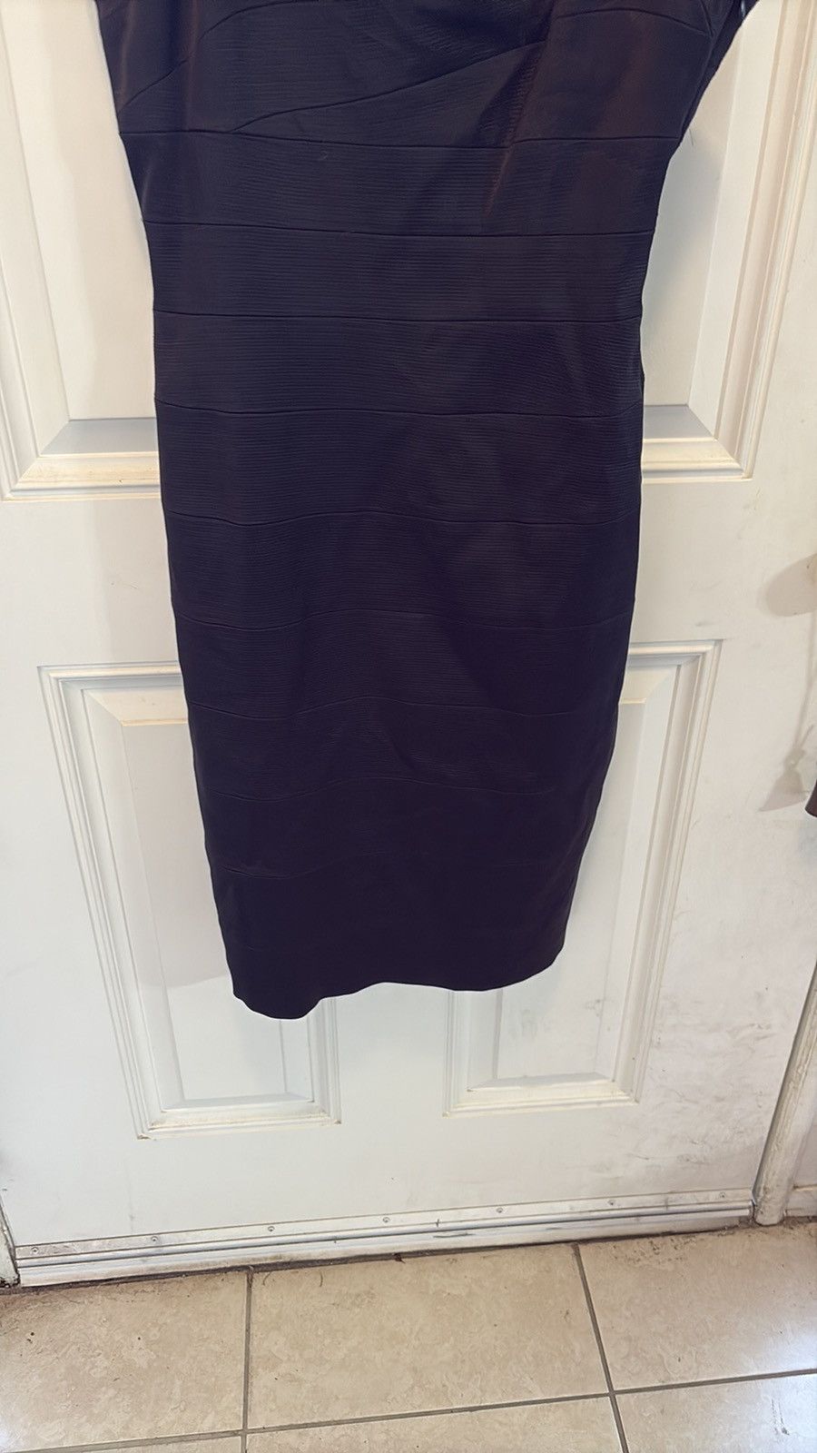 Meister David Meister One Shoulder Cocktail Dress Size M / US 6-8 / IT 42-44 - 6 Thumbnail