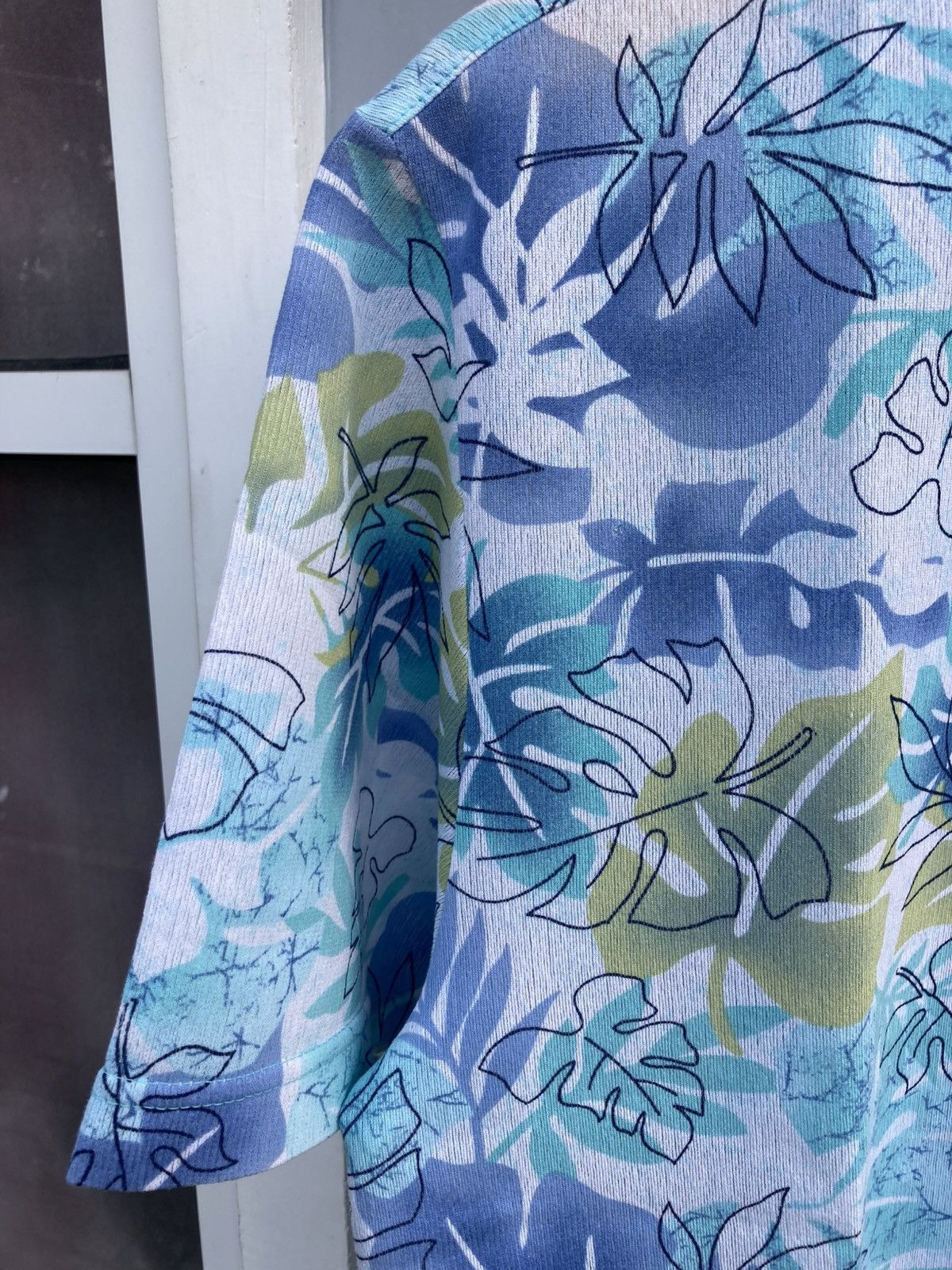 Vintage Vintage Floral Beach Luxury Style Look Button Up Size US L / EU 52-54 / 3 - 3 Thumbnail