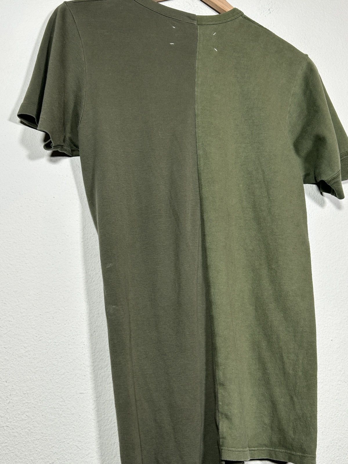 Maison Margiela SS01 Artisanal Split Hybrid Tee Size US S / EU 44-46 / 1 - 6 Thumbnail