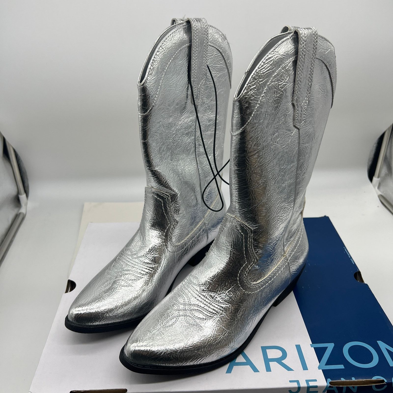 Other Arizona Jean Co Womens Western Heel Bootie Size US 7.5 / IT 37.5 - 1 Thumbnail