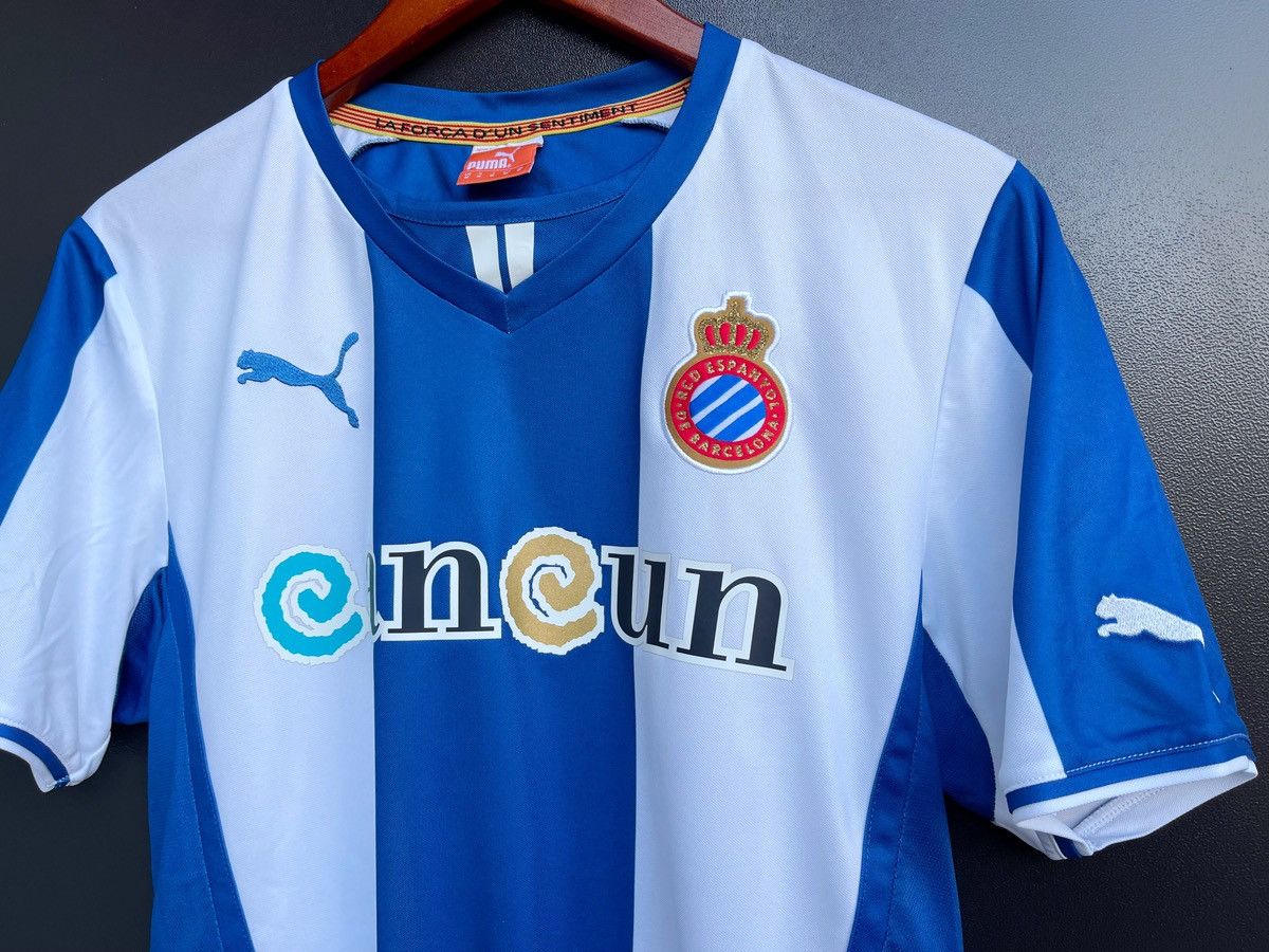 Puma PUMA FC ESPANYOL 2013/2014 SOCCER FOOTBALL SHIRT JERSEY Size US M / EU 48-50 / 2 - 2 Thumbnail