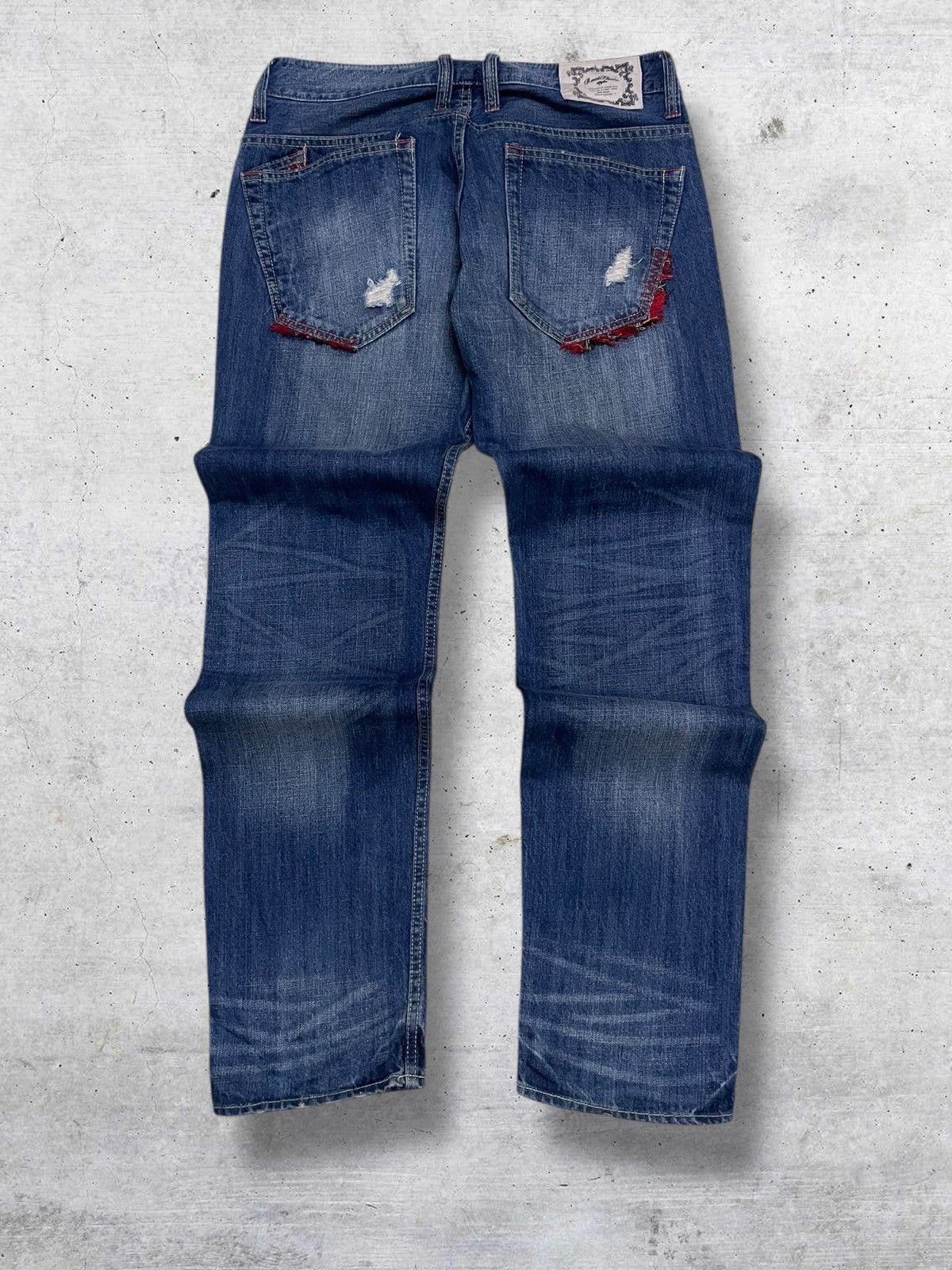 Hysteric Glamour VINTAGE ROOT THREE JAPAN DESIGNER 90S OG GRUNGE KURT DENIM Size US 31 - 9 Thumbnail