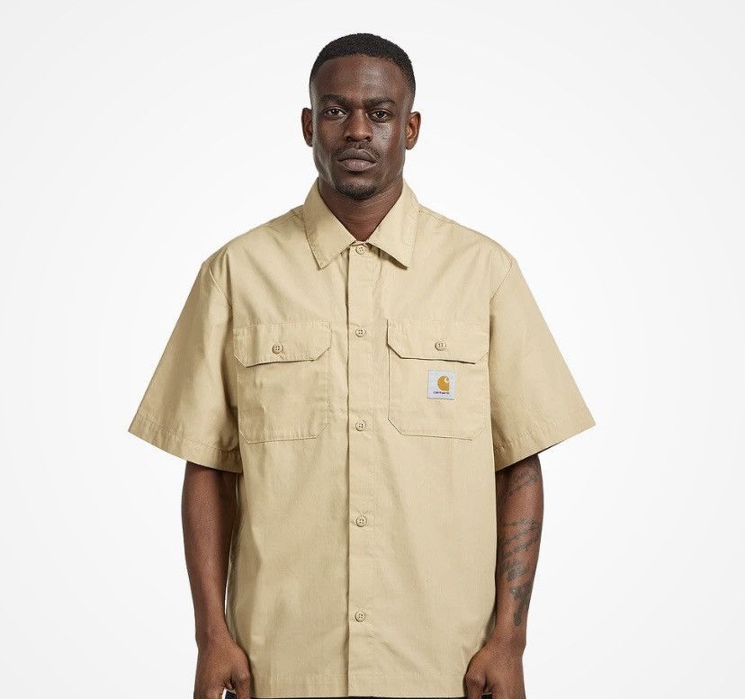 Carhartt Wip Carhartt WIP S/S Craft Shirt Size US XL / EU 56 / 4 - 4 Thumbnail