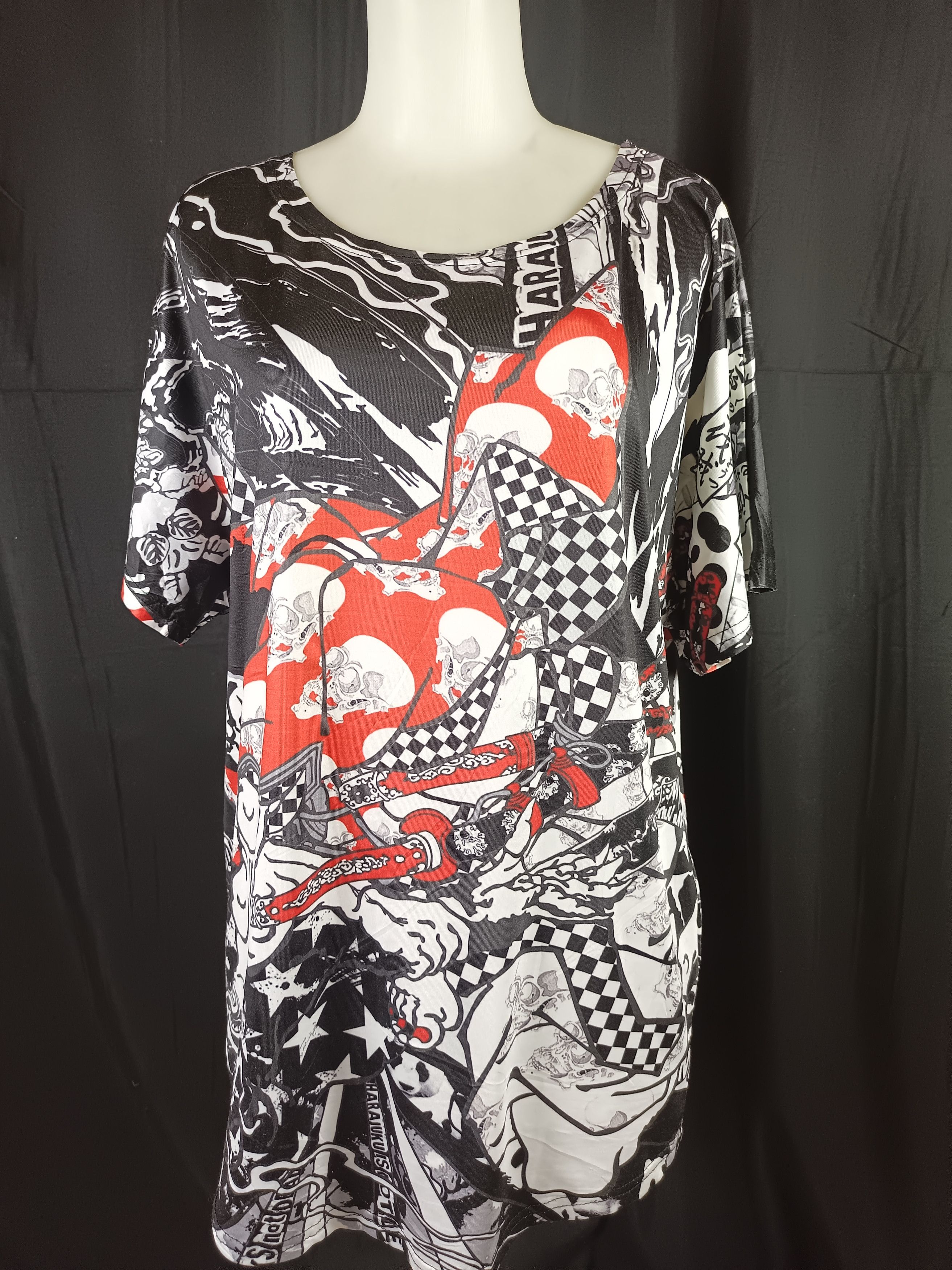 Japanese Brand × Seditionaries × Vintage VINTAGE ACDC RAG Samurai Harajuku Is Not Dead Full print Size XL / US 12-14 / IT 48-50 - 1 Thumbnail