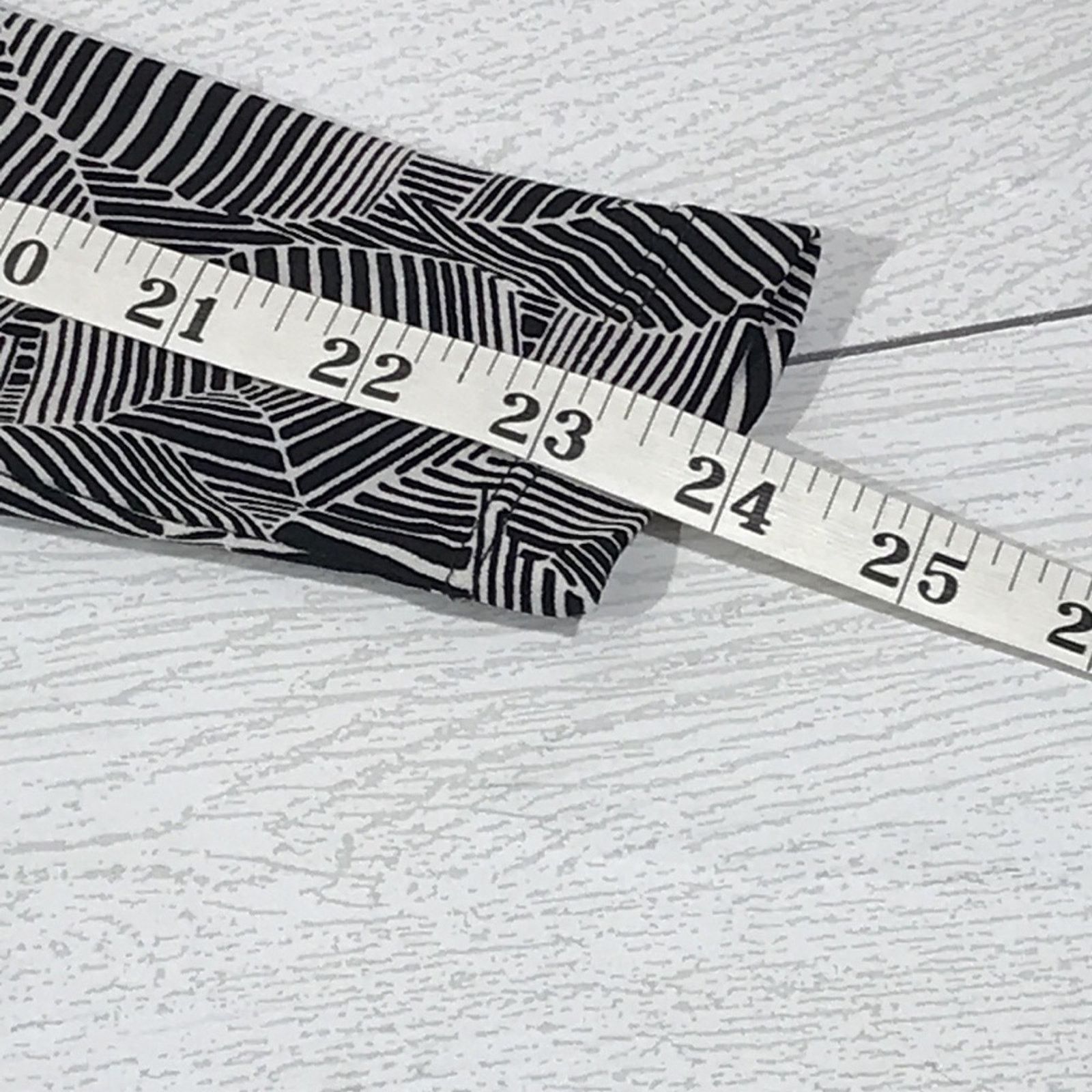 Other AK Ann Klein Black and White Long Sleeve Shirt Size 1X Size XL / US 12-14 / IT 48-50 - 7 Thumbnail