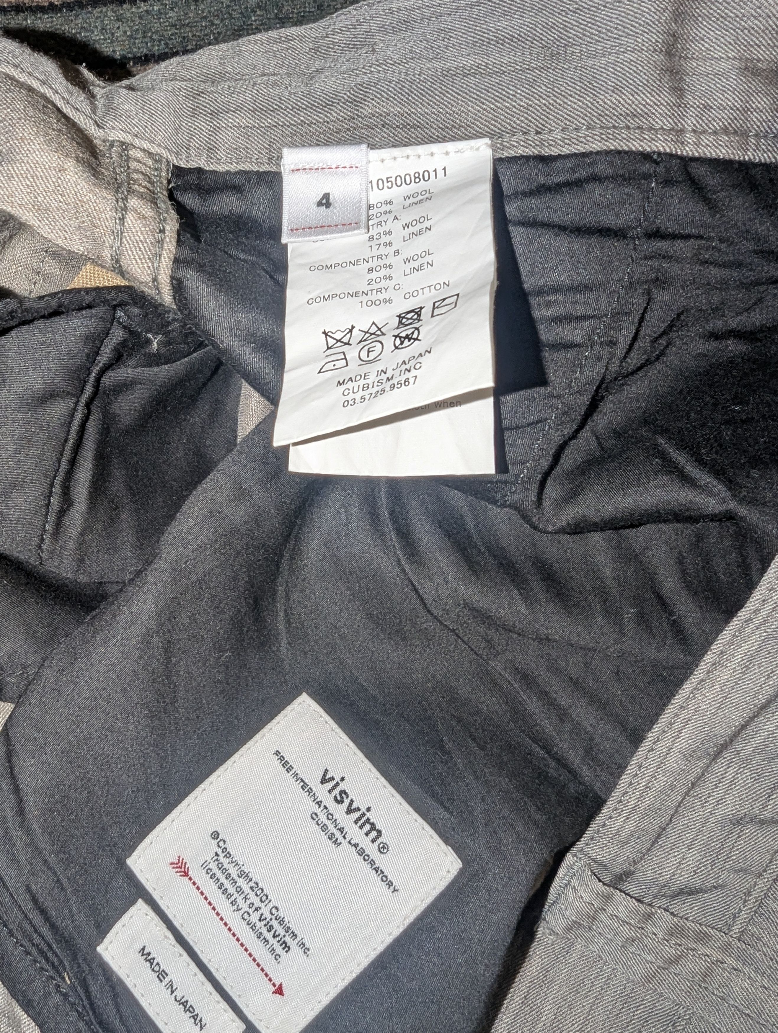 Visvim VISVIM 25SS BRICOLAGE PANTS P.W. Size US 34 / EU 50 - 8 Thumbnail