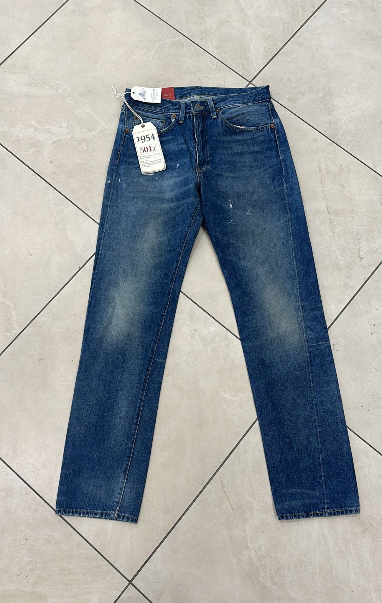 Levi's Vintage Clothing LVC Levi's Vintage Clothing 1954 501Z XX BigE Selvedge Jeans Size US 31 - 1 Thumbnail
