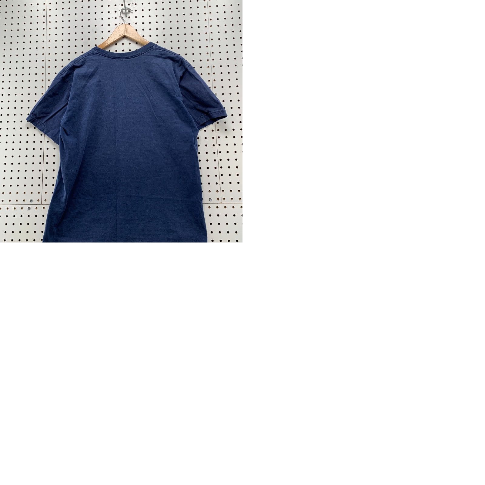 Nike VINTAGE Nike Essential Shirt Mens MEDIUM Blue White Swoosh 21x28 Size US M / EU 48-50 / 2 - 10 Thumbnail