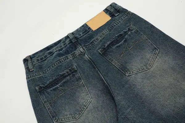 Japanese Brand High street cut casual wide leg slightly flared jeans Size US 32 / EU 48 - 5 Thumbnail