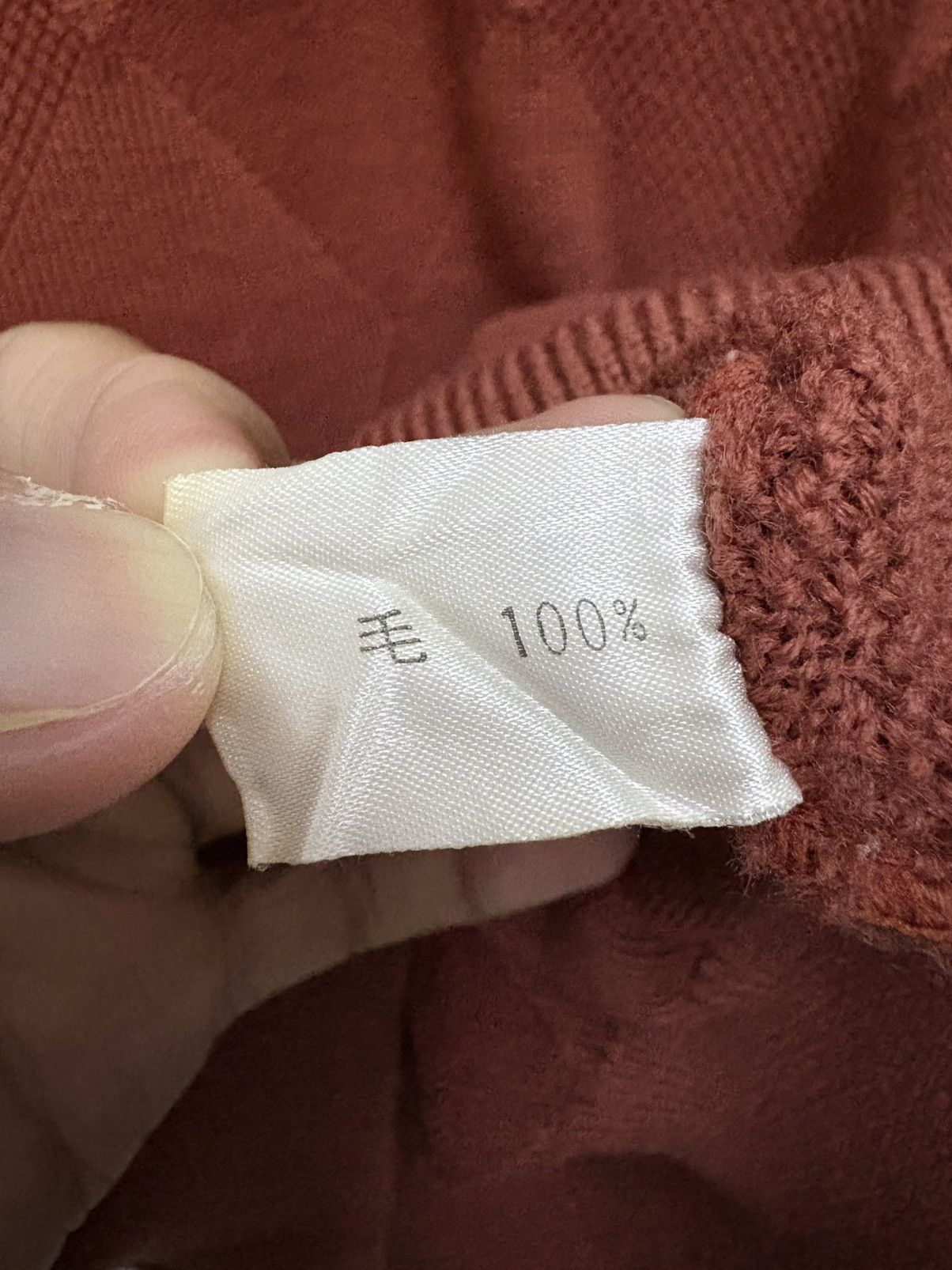 Balenciaga Vintage 90's Balenciaga Sports Maroon " BB " Knitwear Size US M / EU 48-50 / 2 - 11 Thumbnail