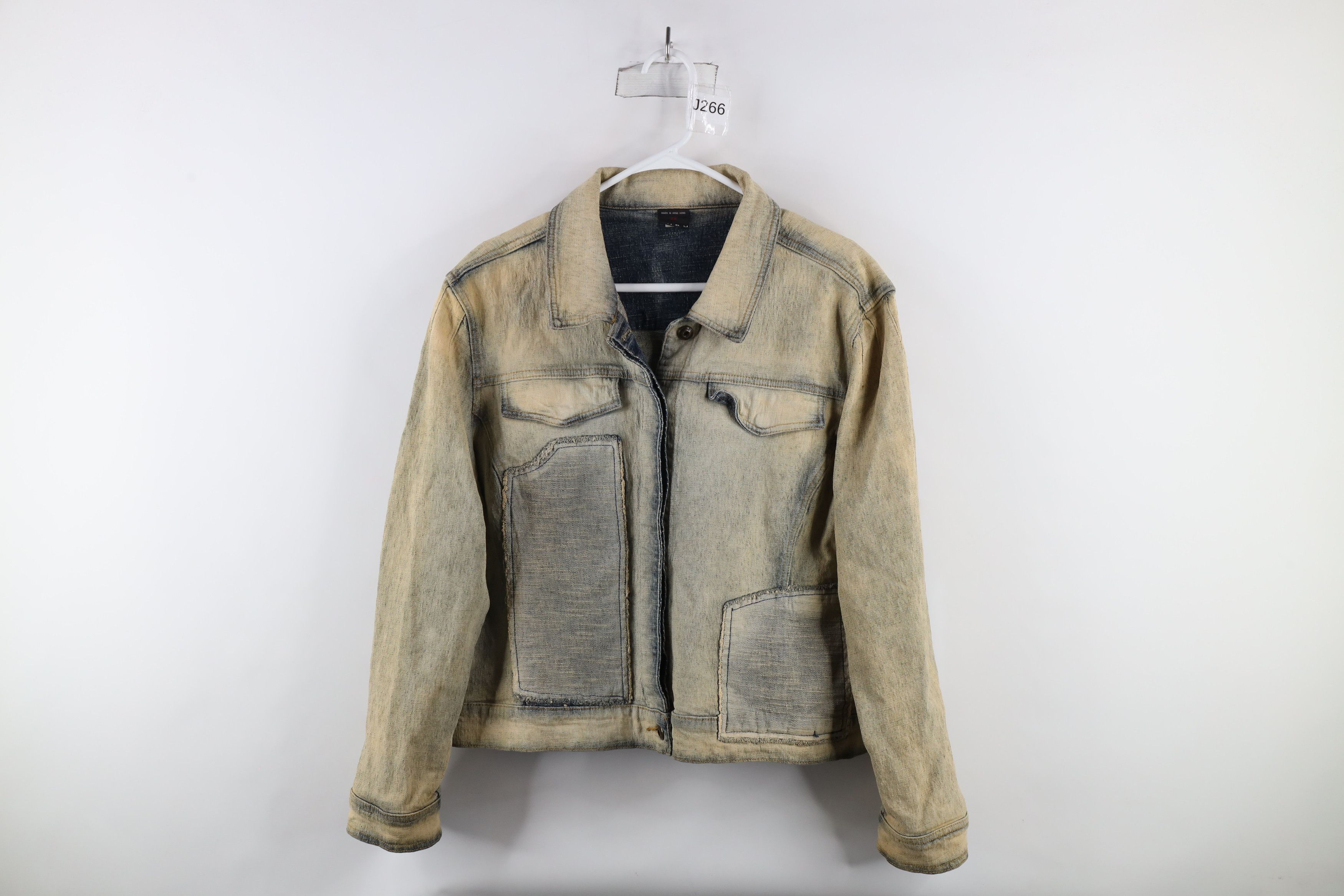 Fubu × Vintage Vintage FUBU Spell Out Stretch Denim Jean Trucker Jacket Size XL / US 12-14 / IT 48-50 - 1 Thumbnail