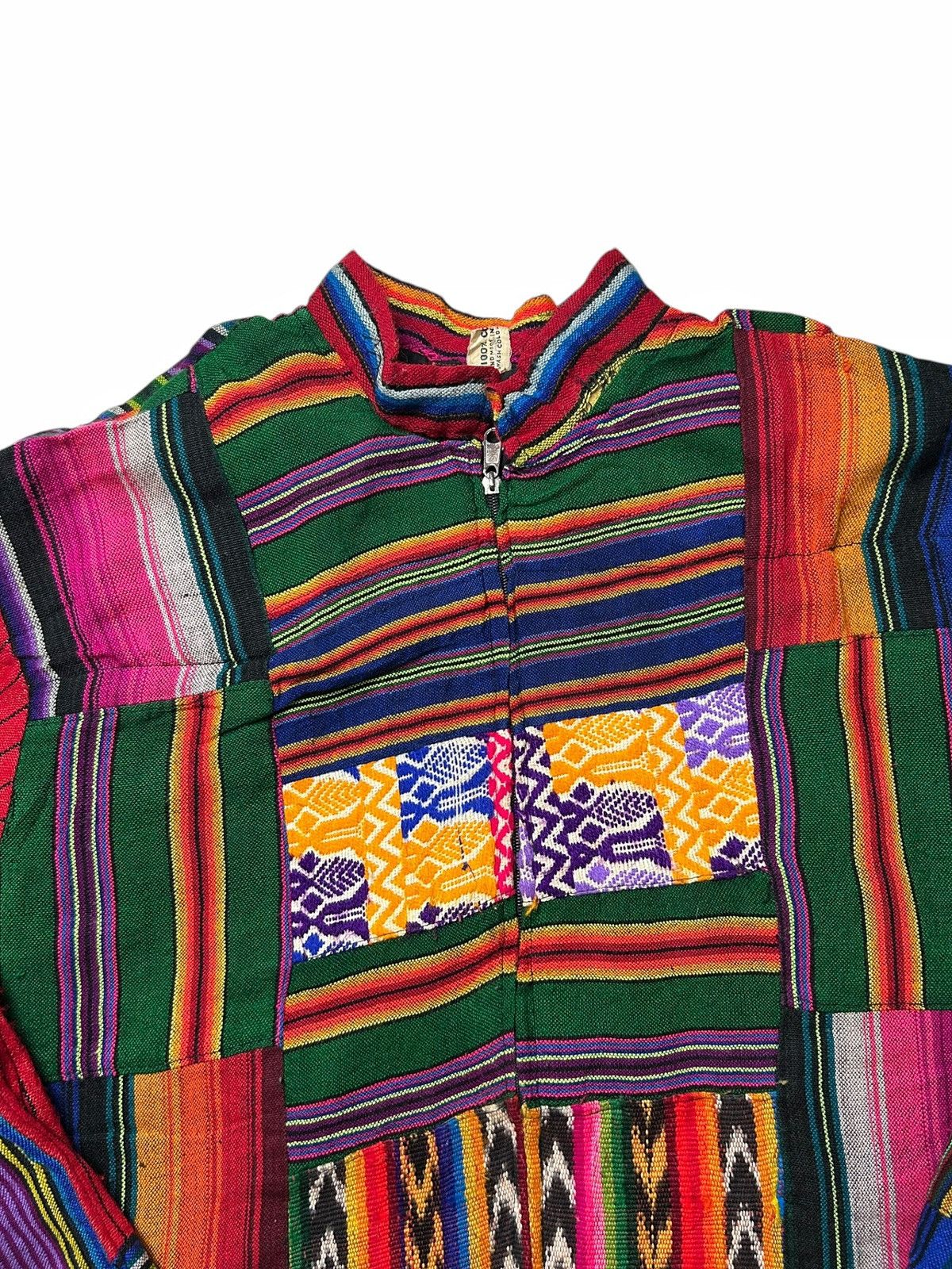 Vintage Vintage Guatemala Patchwork Ethnic Hippie Boho Bomber Jacket Size US XL / EU 56 / 4 - 5 Thumbnail