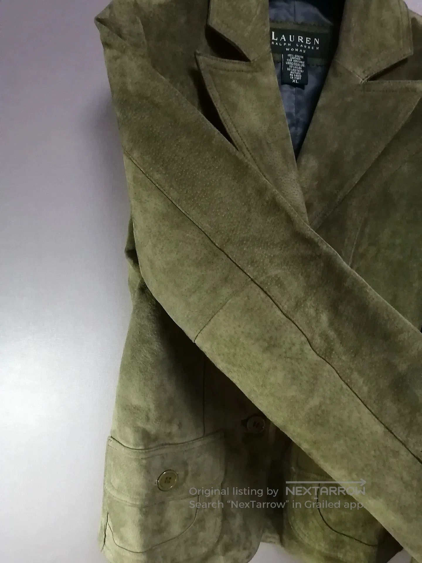 Polo Ralph Lauren Vintage Ralph Lauren Leather Blazer. Size XL / US 12-14 / IT 48-50 - 2 Thumbnail
