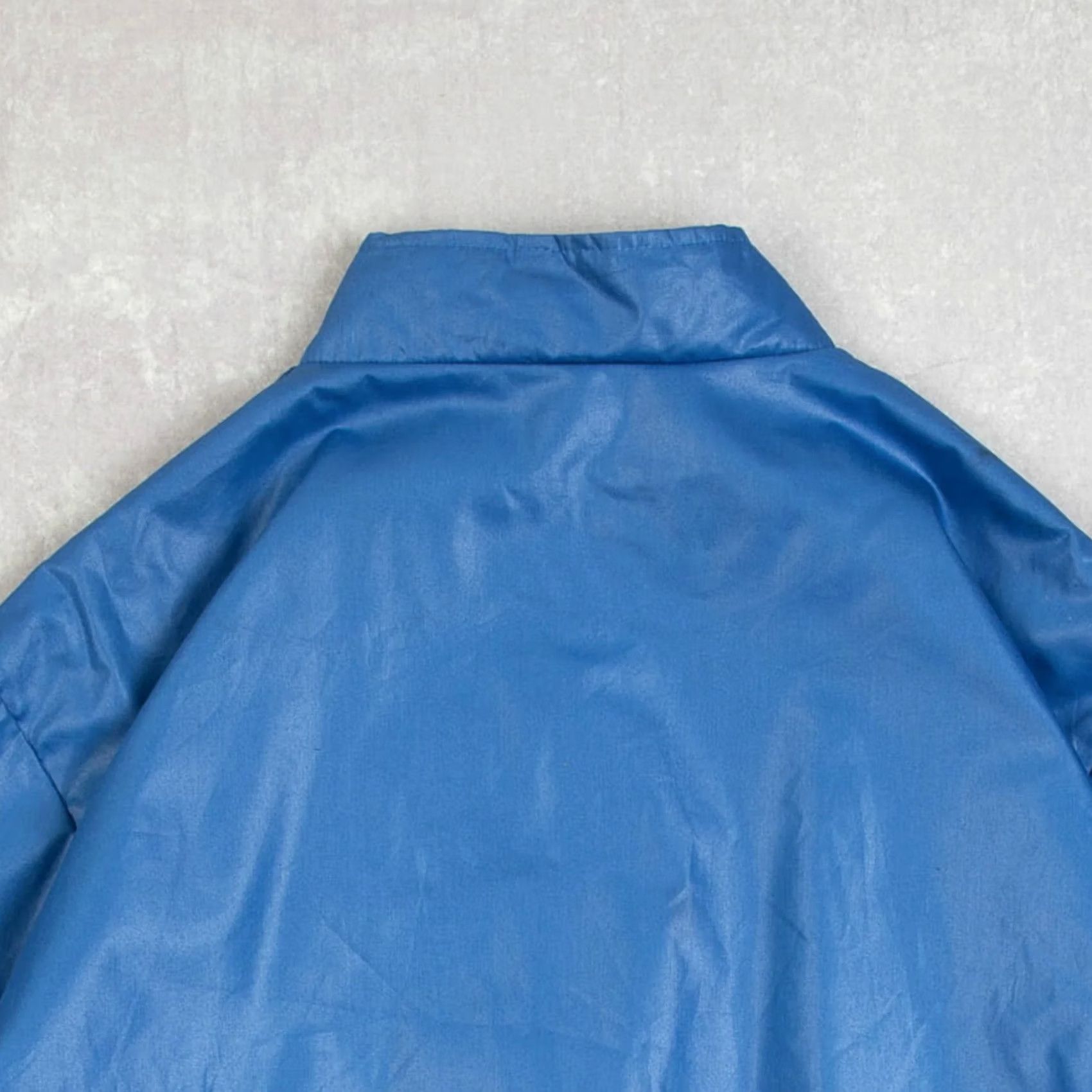X-LARGE Vintage Unbranded BNWT Full Zip Bomber Jacket Men’s 1980s Blue XS? Size US XL / EU 56 / 4 - 4 Thumbnail