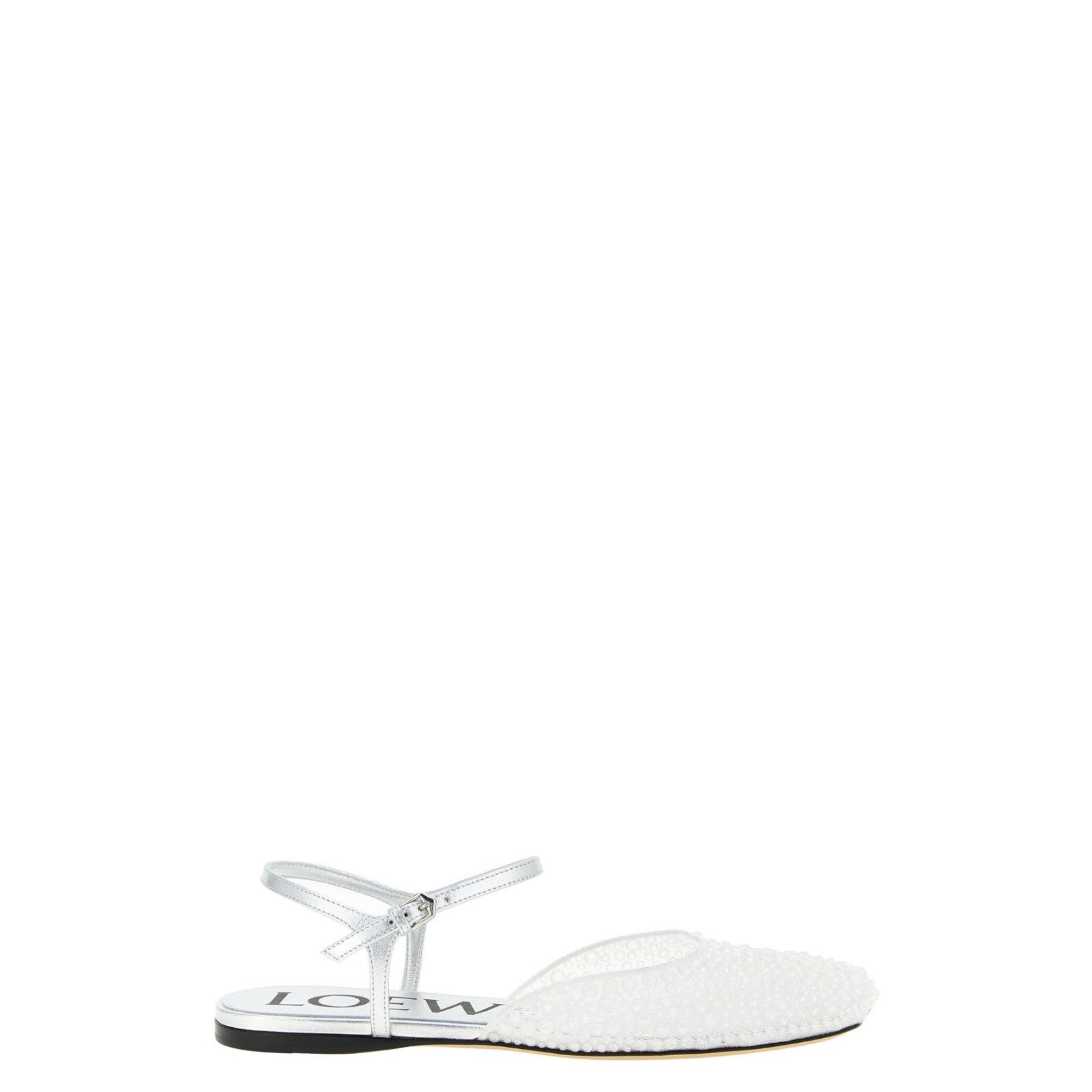 LOEWE Toy $1650 Ankle Strap Transparent Ballerinas New & Aut