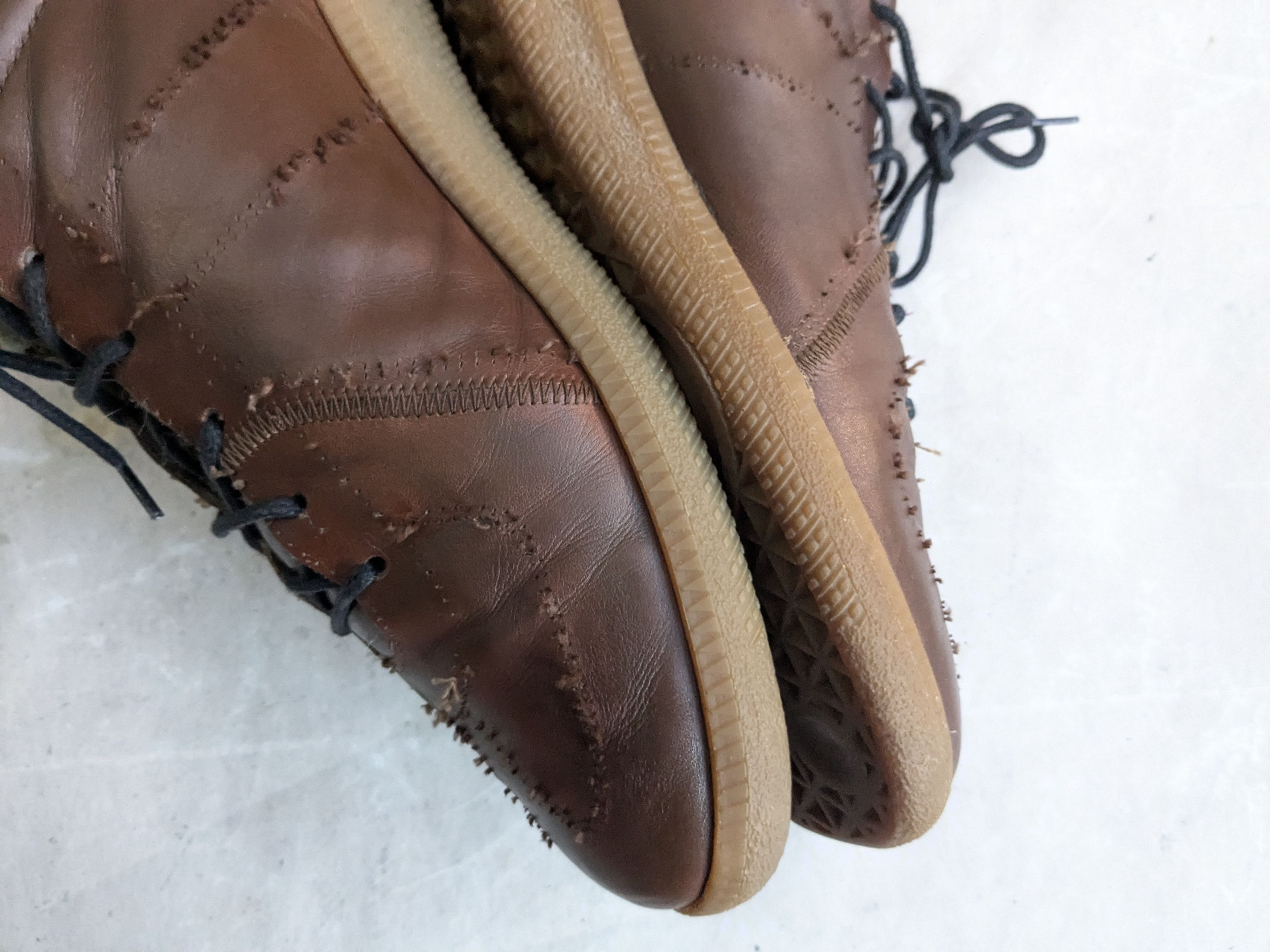Maison Margiela Maison Margiela Replica GAT Brown Seamless 10 43 Size US 10 / EU 43 - 11 Thumbnail