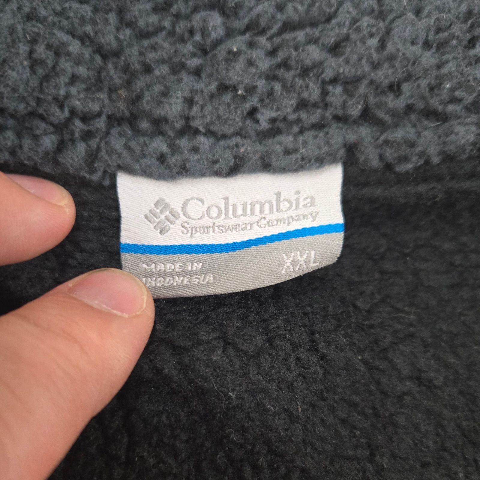 Columbia Columbia Black Fleece Quarter Zip Sherpa Lined Size XXL Size XXL / US 16-18 / IT 52-54 - 7 Thumbnail