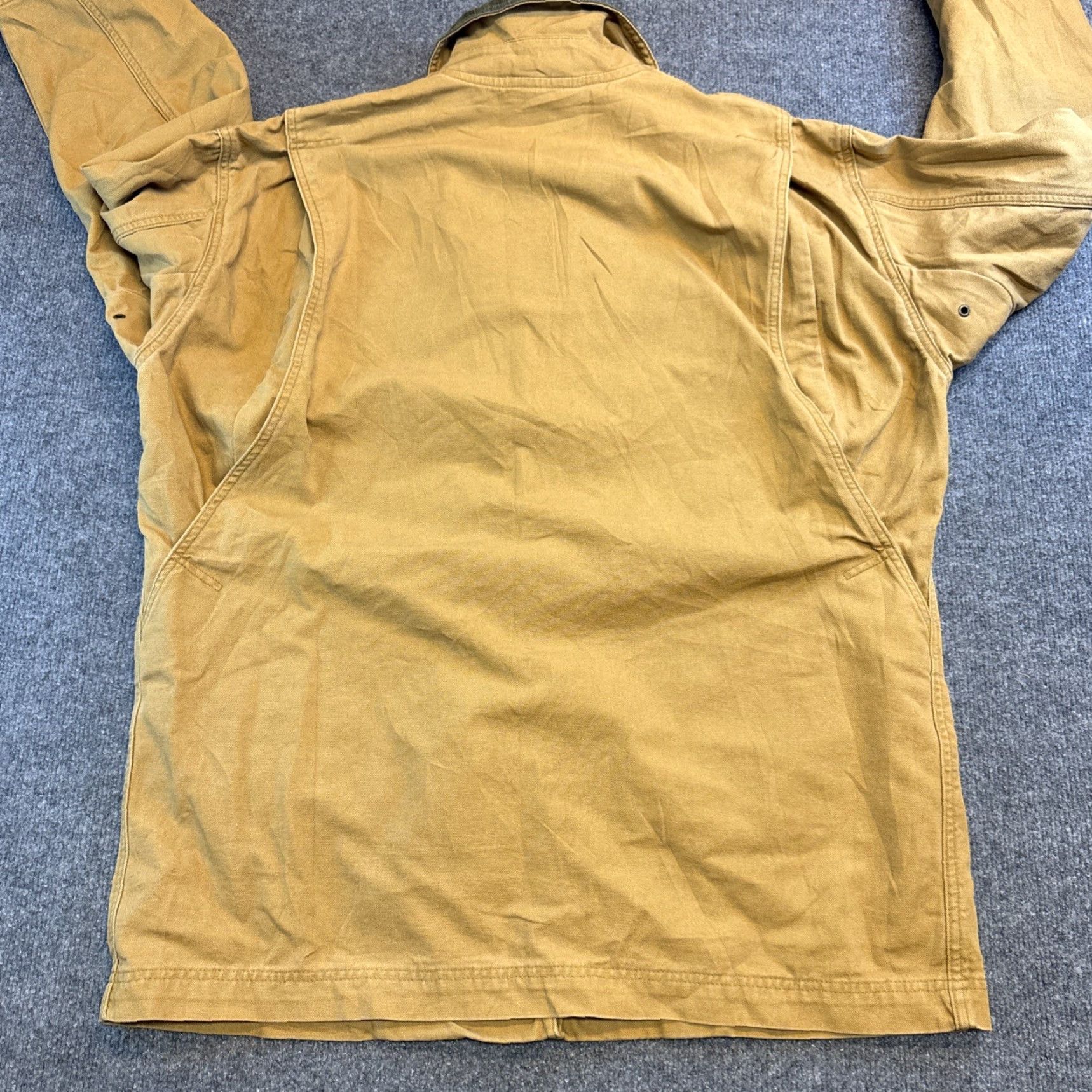 Vintage VINTAGE LL Bean Since 1912 Jacket Chore Canvas Mens Brown Style JX74 Button Out Size XL Overcoat Size US XL / EU 56 / 4 - 6 Thumbnail