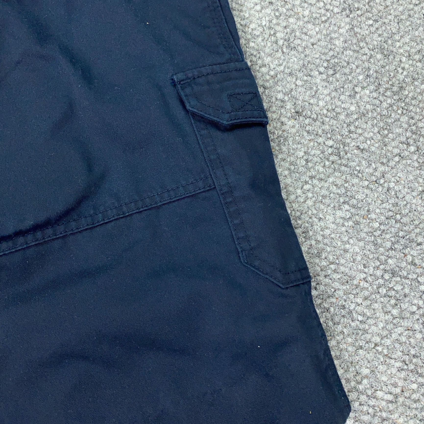 Vintage 5.11 Tactical Pants Mens Cargo Casual Workwear Canvas Blue 32x28 Inseam 28 Zip Front Flat Front Relaxed Regular Style 74310 Size US 32 / EU 48 - 5 Thumbnail