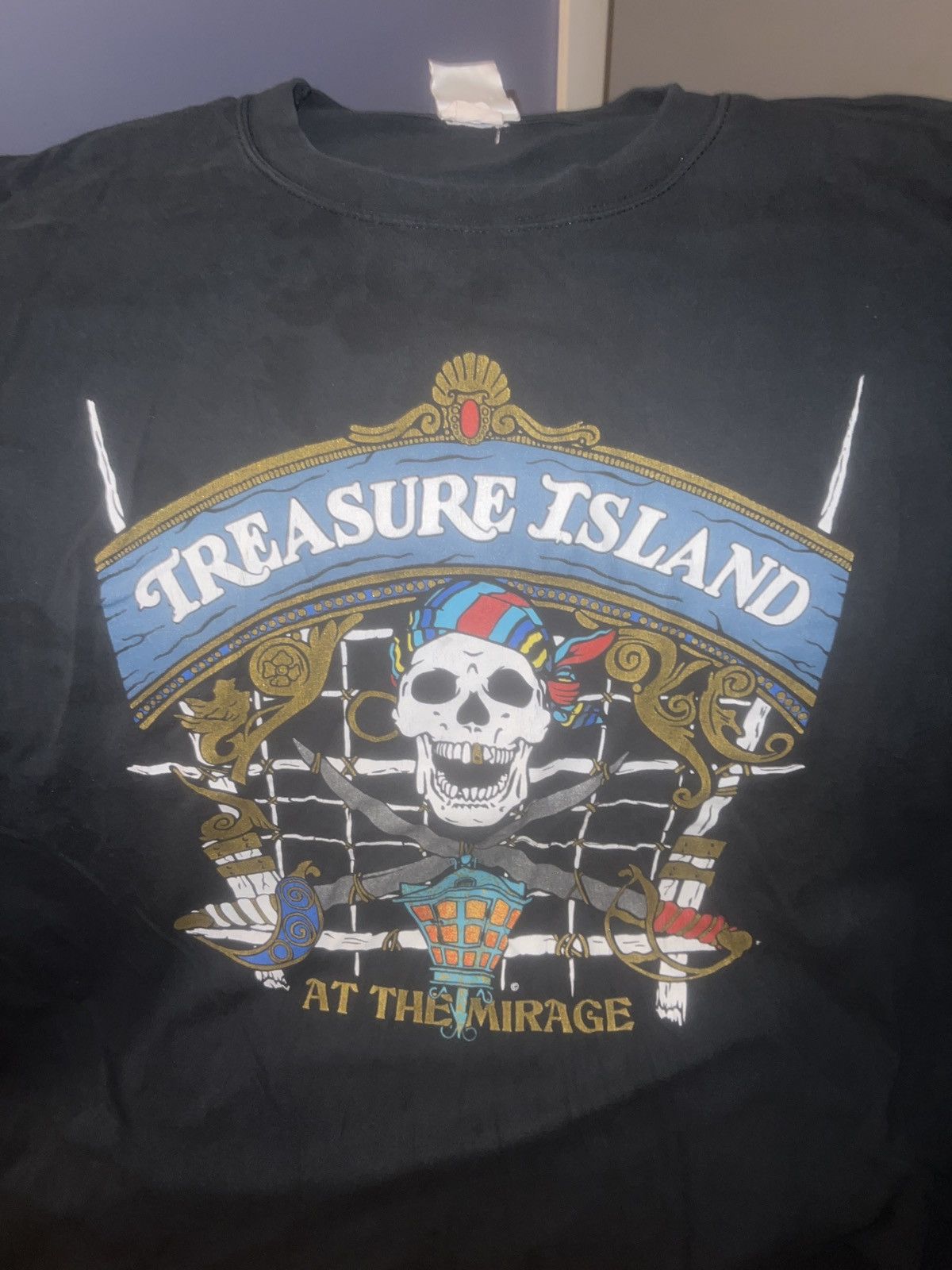 Mirage Treasure Island At The Mirage Pirate Skull Tee Size US XXL / EU 58 / 5 - 2 Thumbnail