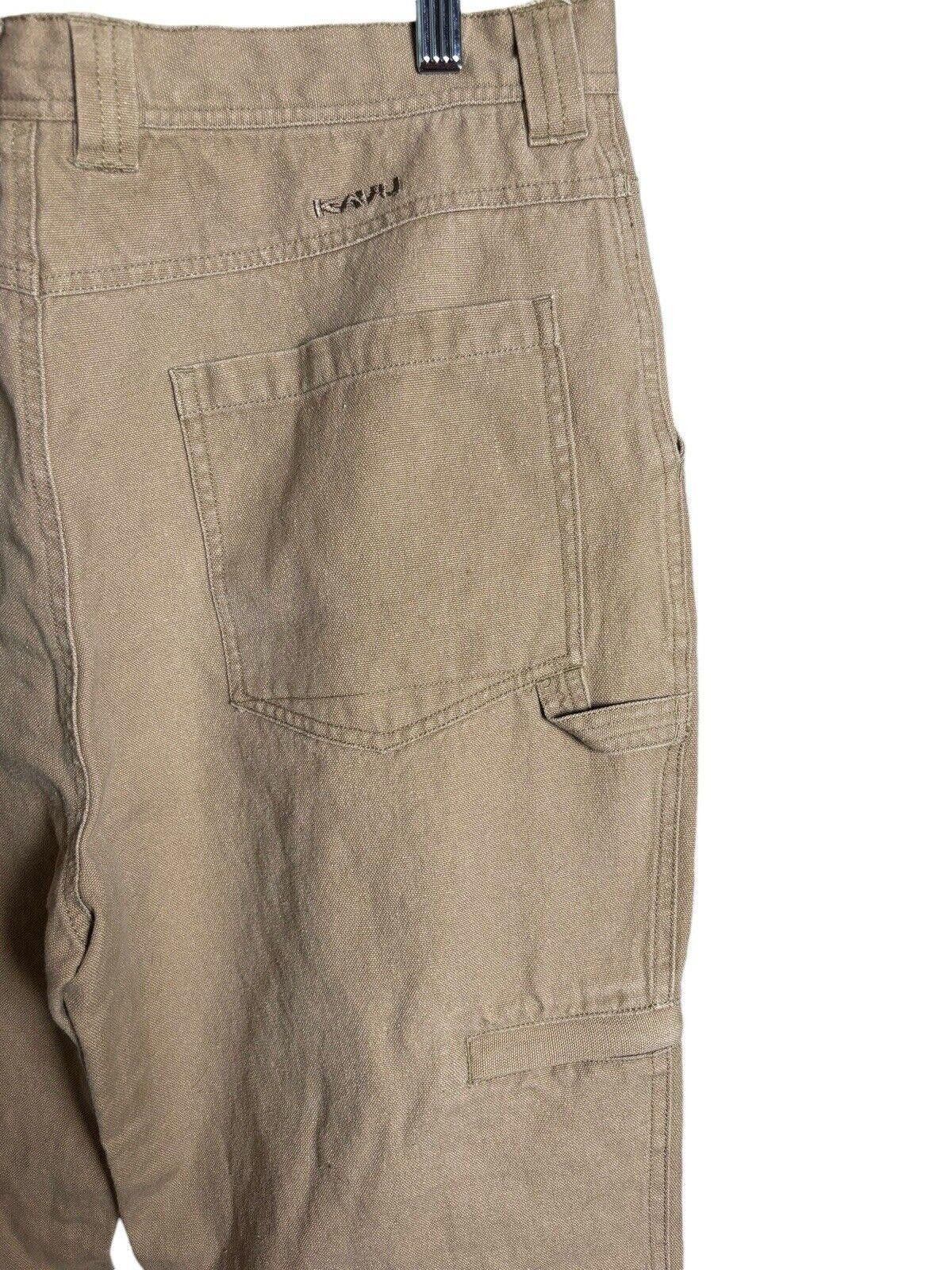 KAVU Kavu Hemp Cotton Chino Pants 34x30 Light Tan Outdoor Comfort Size US 34 / EU 50 - 6 Thumbnail