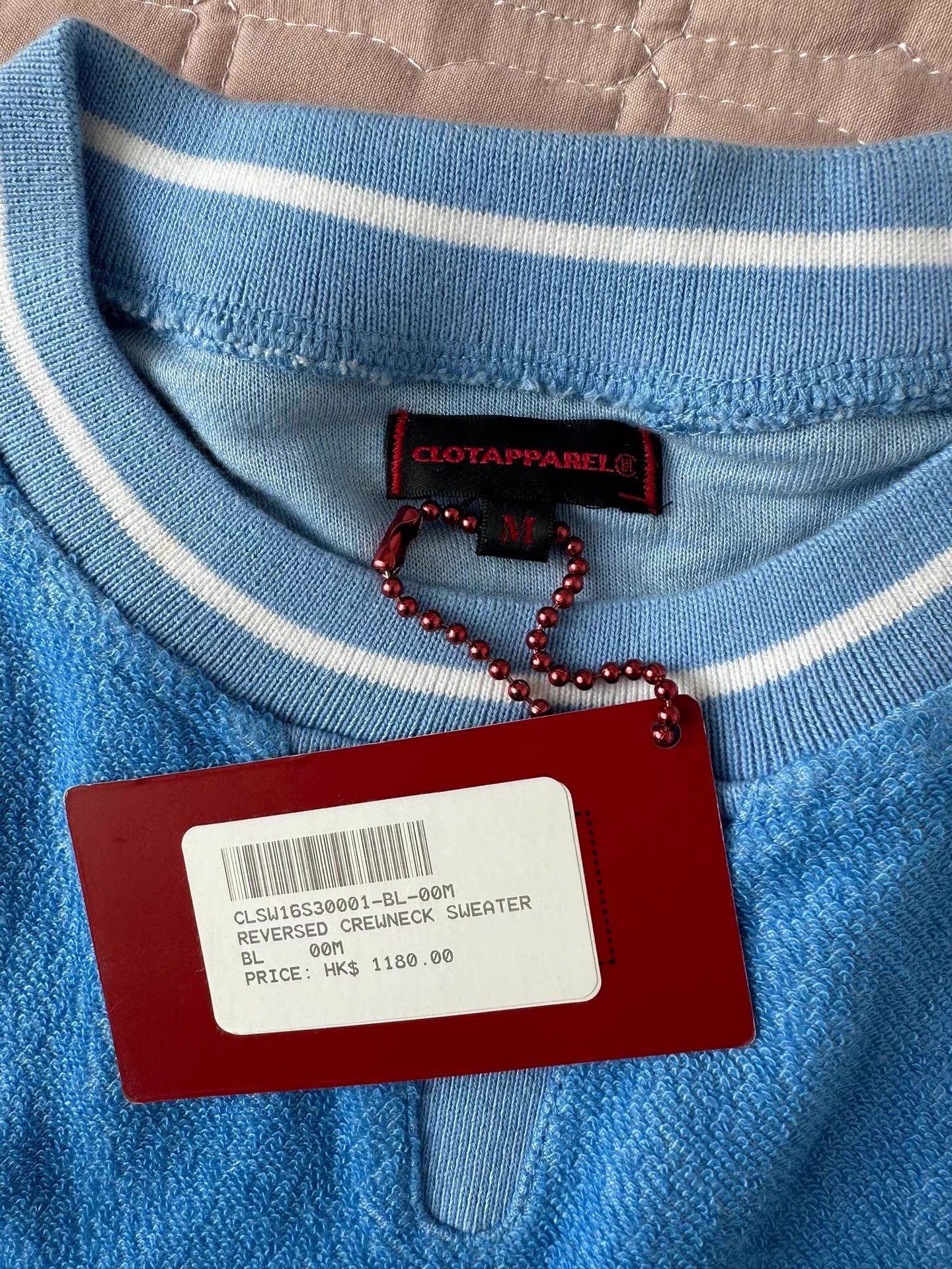 CLOT CLOT Edison Chen Blue Crew Neck Size US M / EU 48-50 / 2 - 5 Thumbnail