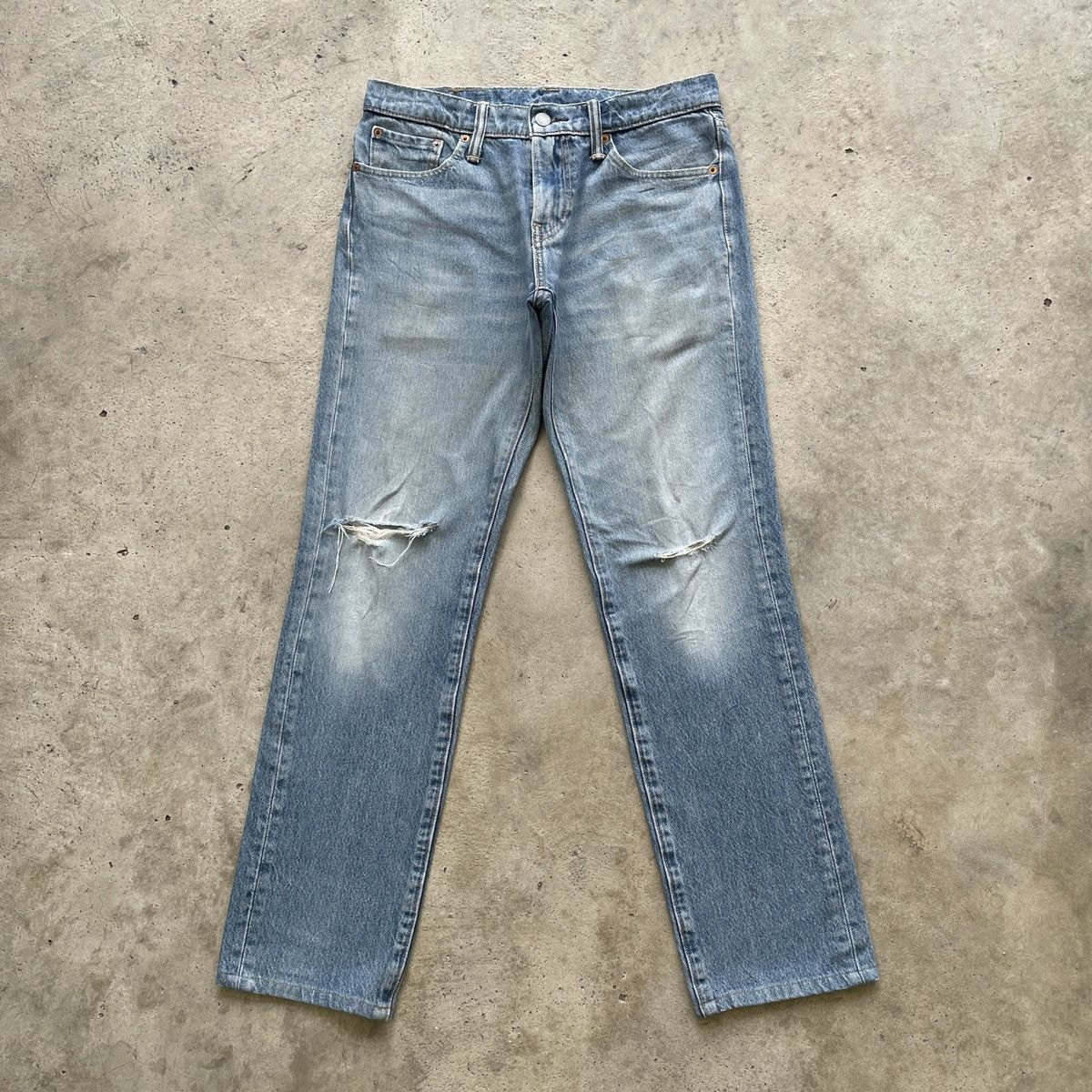 Levi's Levi’s 511 Distressed Jeans Denim Pants Faded W30x30 Size US 30 / EU 46 - 1 Thumbnail