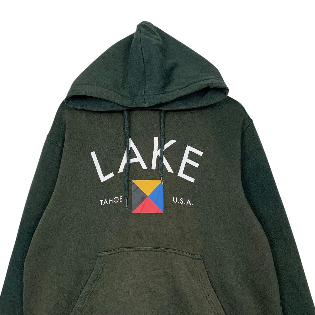 Japanese Brand Lake Tahoe USA Pullover Hoodie Size US M / EU 48-50 / 2 - 2 Thumbnail