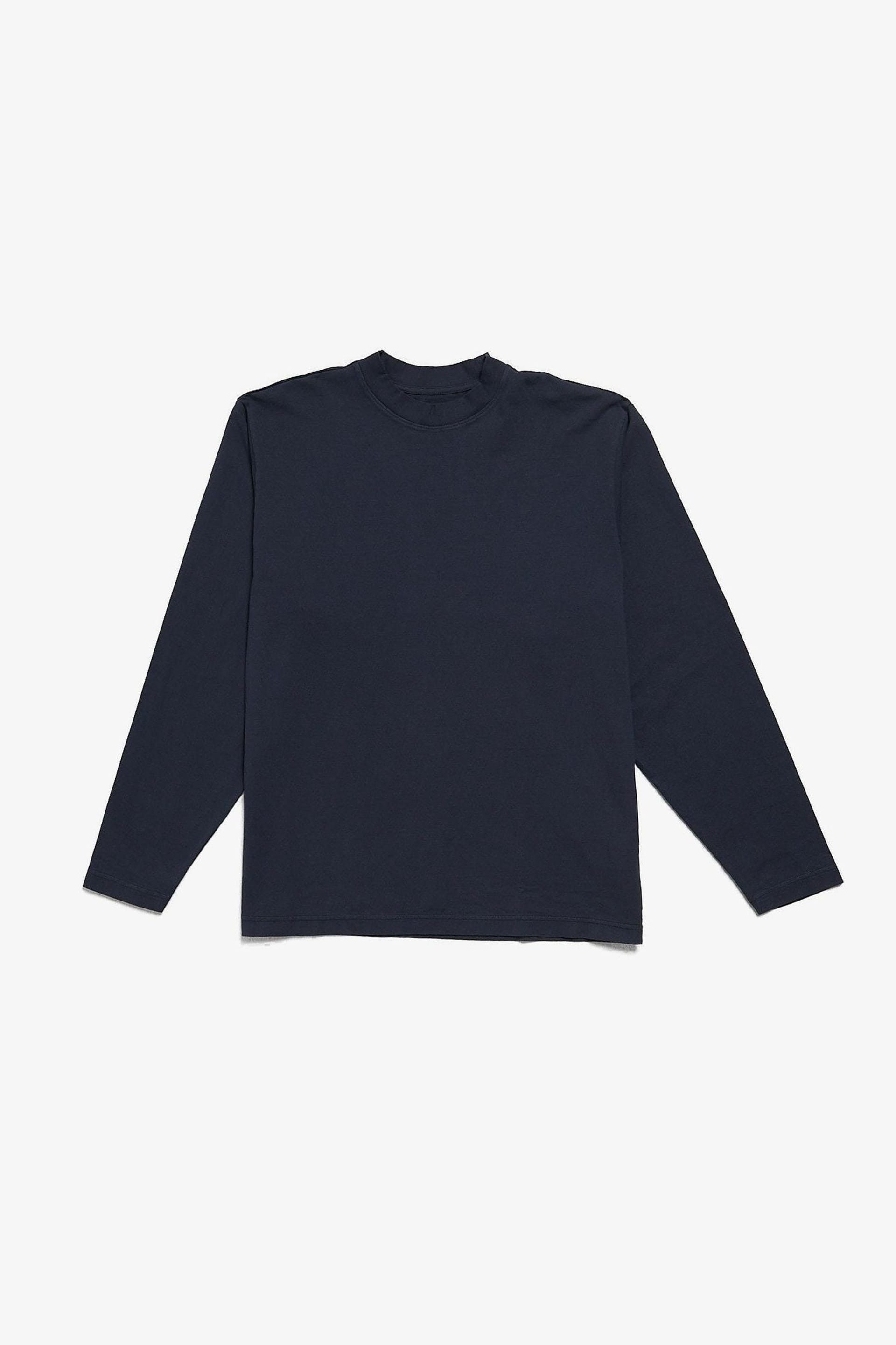 Yeezy Navy Oversized Longsleeve Size US S / EU 44-46 / 1 - 1 Thumbnail