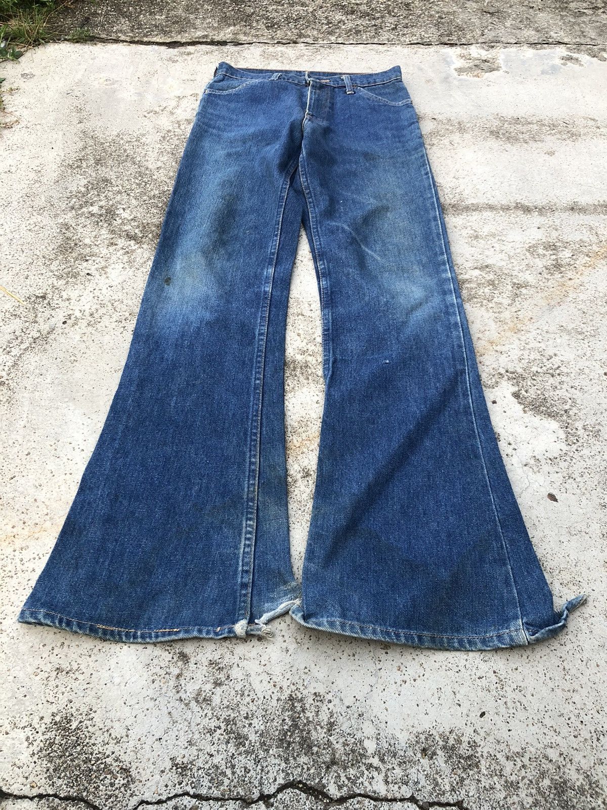 Levi's VINTAGE FLARED LEVIS 646 ORANGE TAB Size US 28 / EU 44 - 4 Thumbnail