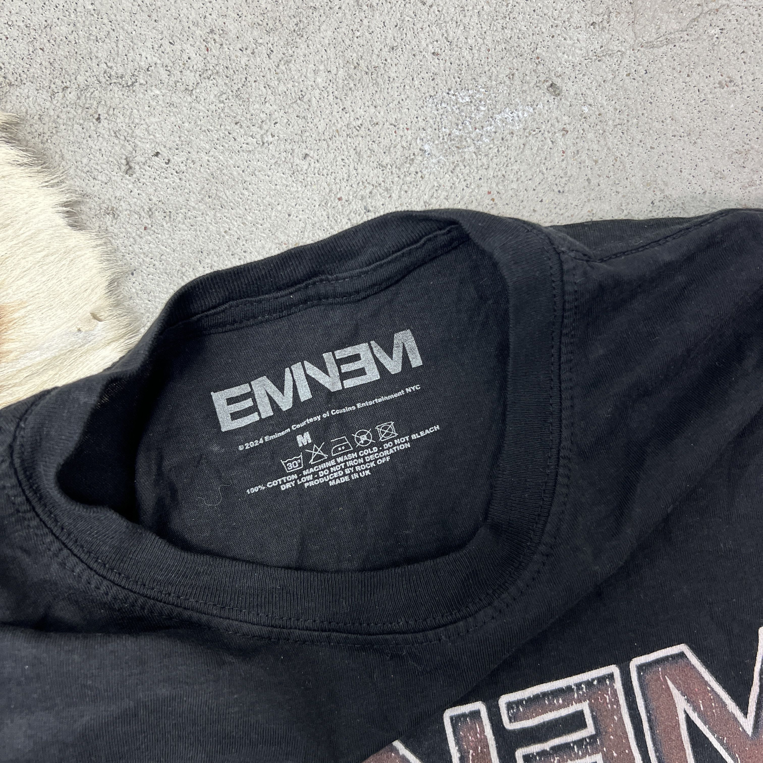 Vintage Vintage Hip Hop Skater Streetwear Rap Eminem T-shirt Y2K Size US M / EU 48-50 / 2 - 3 Thumbnail