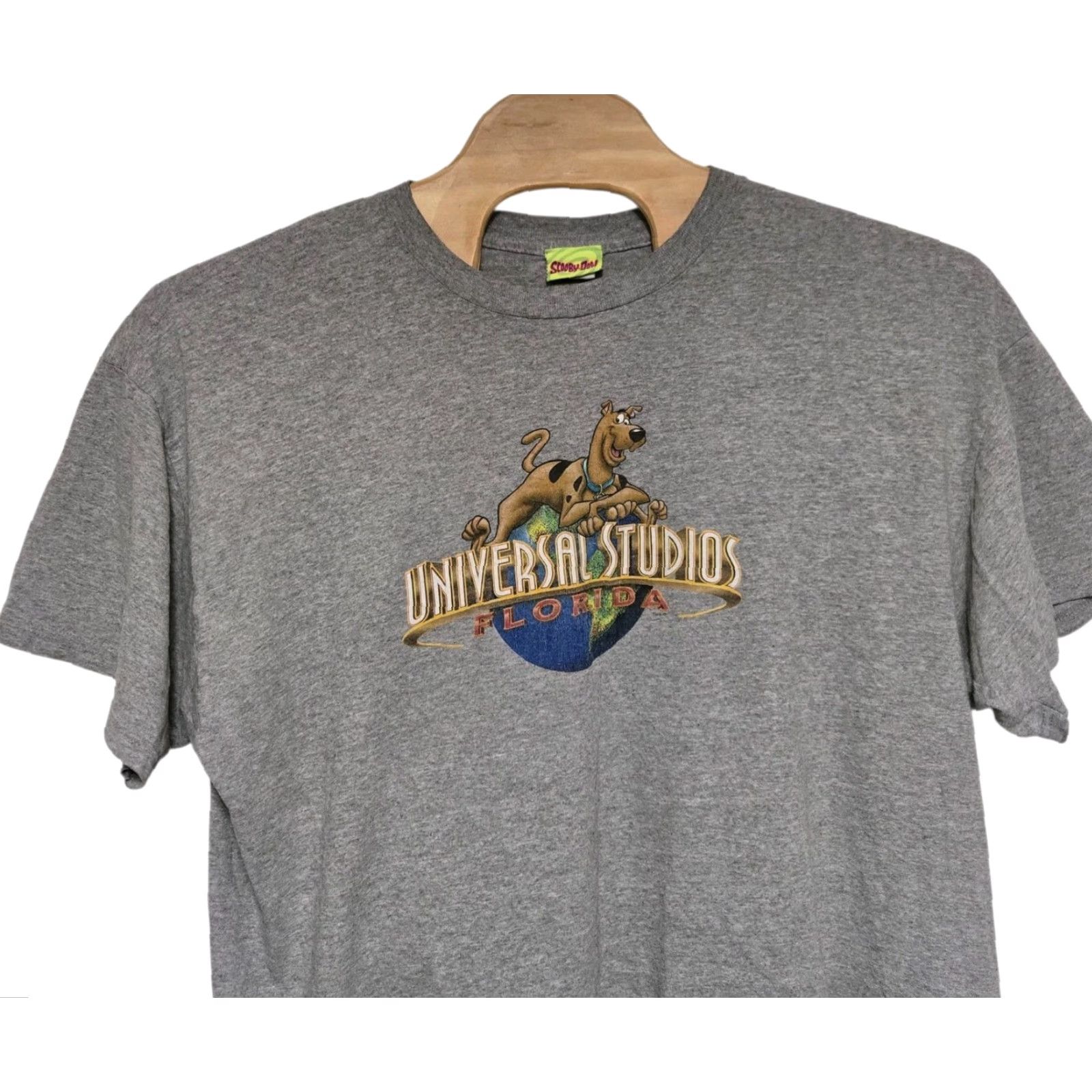 Vintage VINTAGE Scooby Doo Universal Studios Shirt 2XL Men Gray Grunge TV Cartoon 90s Y2K Size US XXL / EU 58 / 5 - 2 Thumbnail