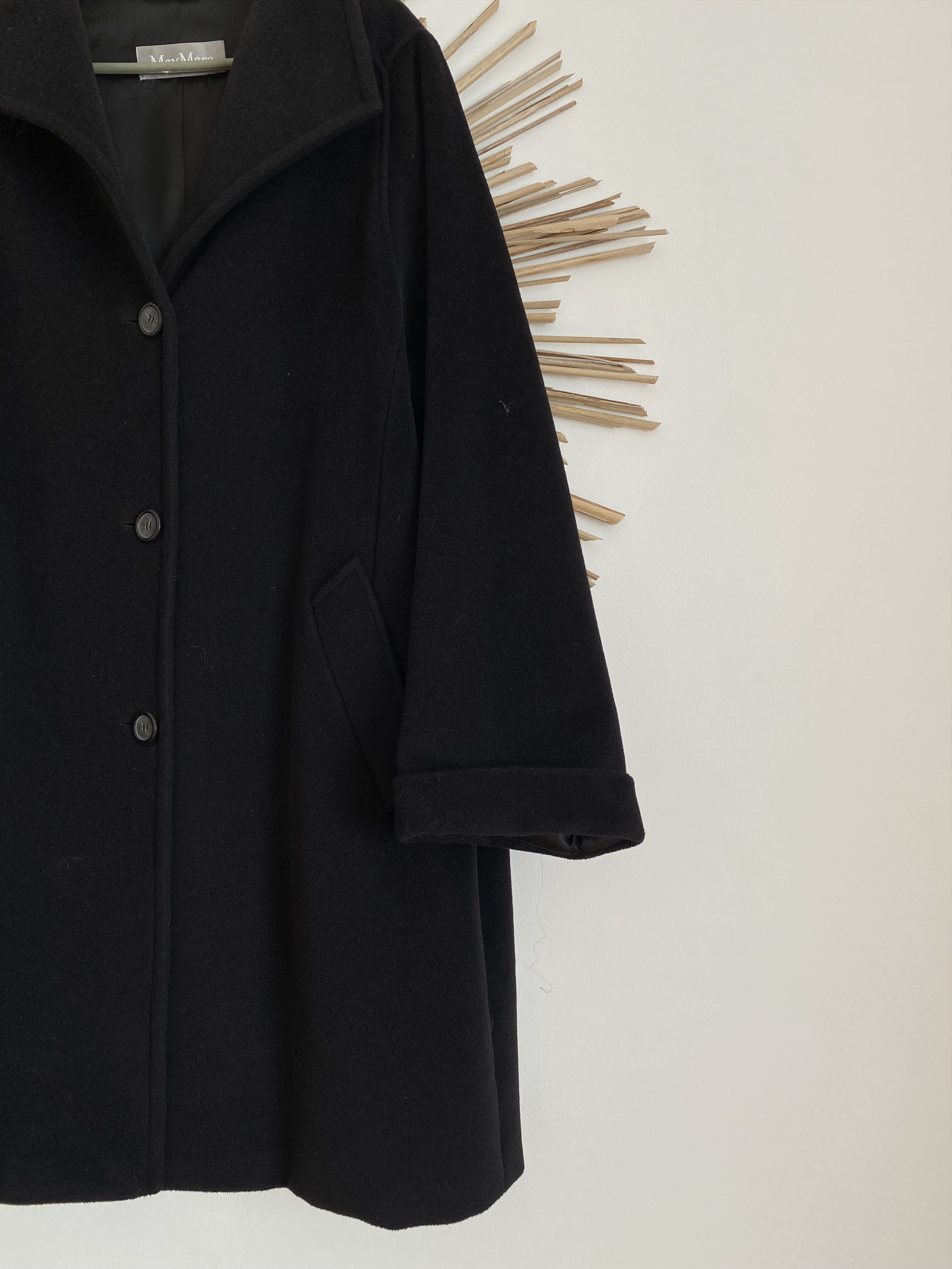Max Mara Max Mara rare vintage wool coat long jacket Size XL / US 12-14 / IT 48-50 - 2 Thumbnail