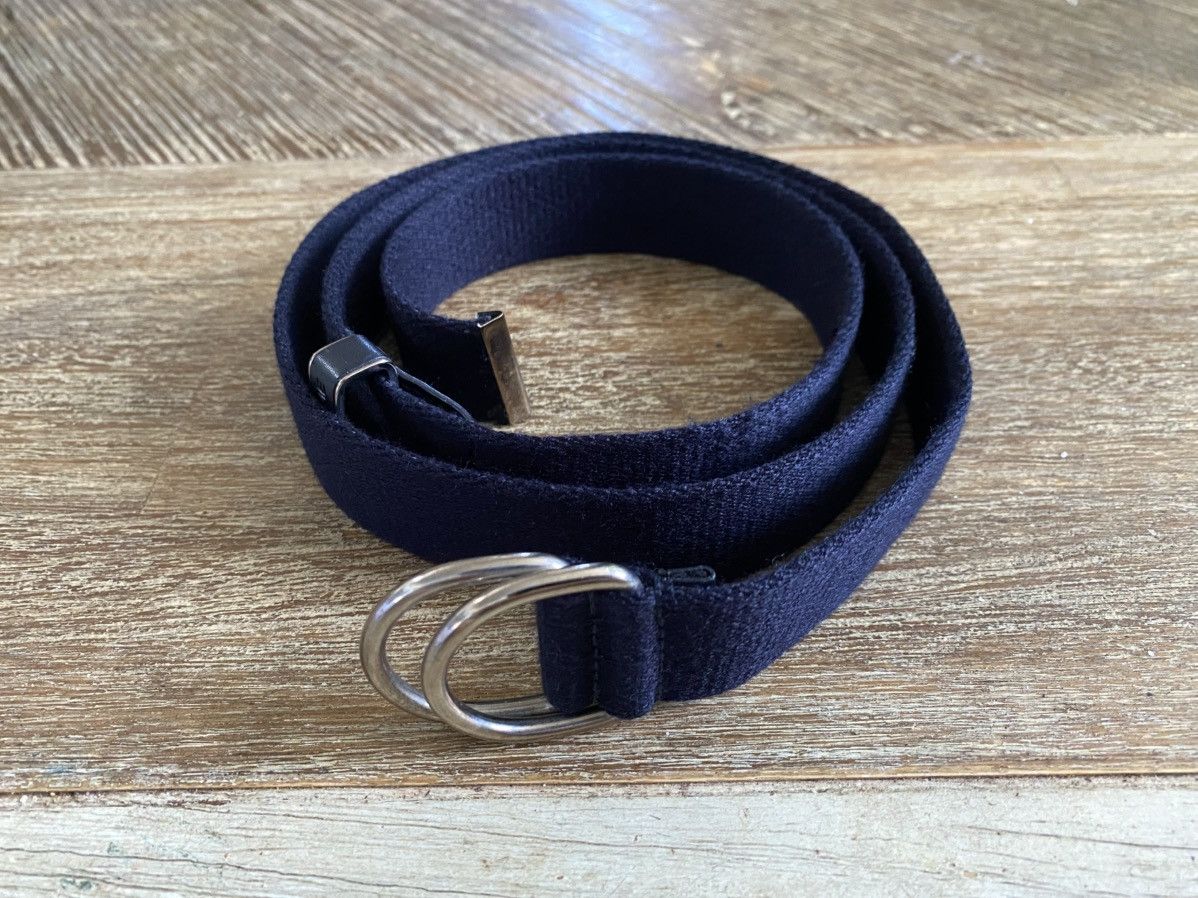 dior homme D-buckle 05AW スウェード Dior Homme 2005SS 05SS rare design D buckle belt 85