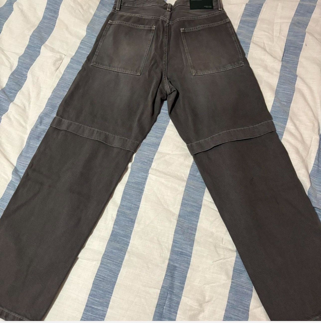 Bershka Baggy bershka denim grey jeans Size US 30 / EU 46 - 2 Thumbnail