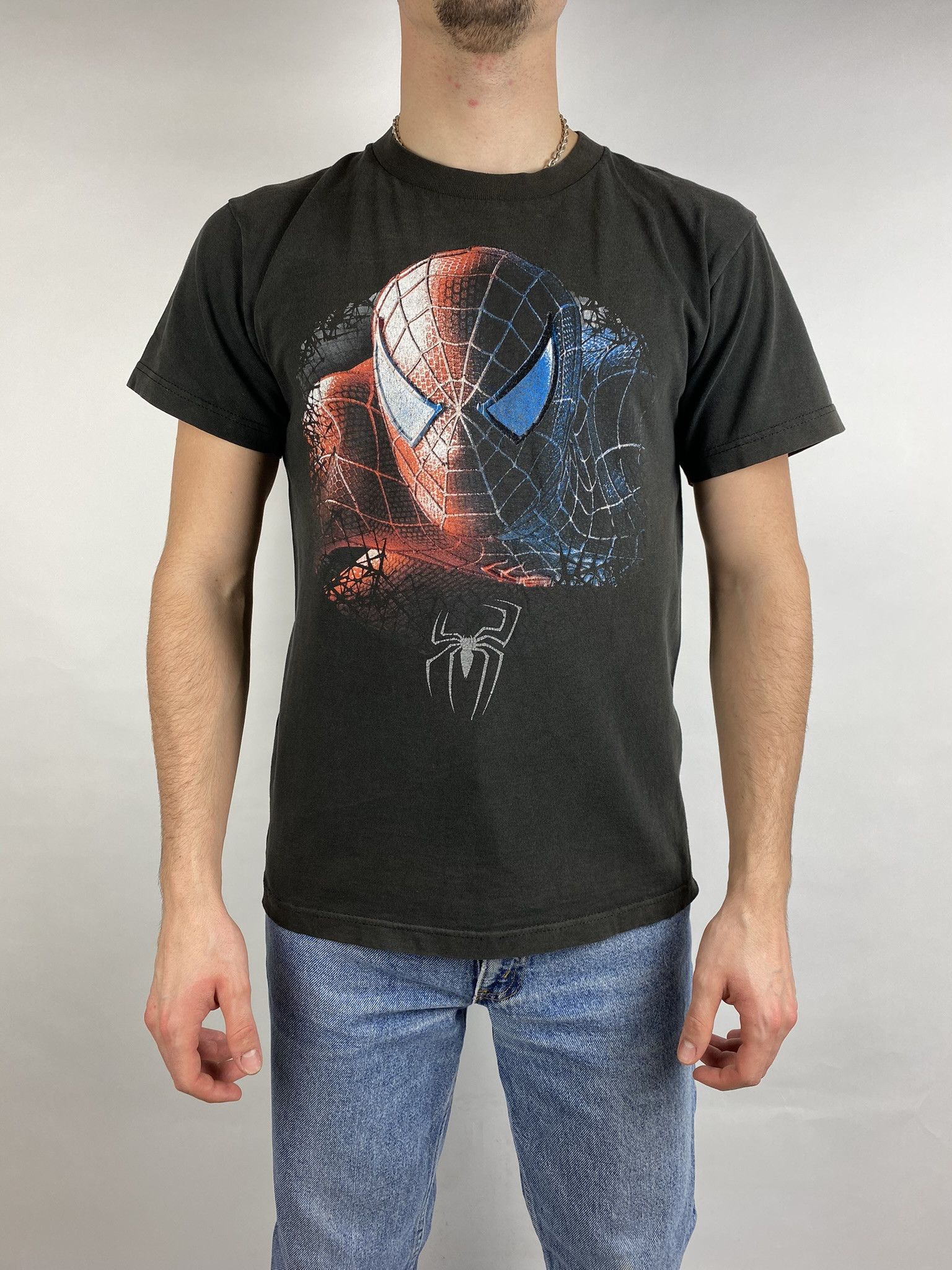 Vintage 2007 spiderman good 3 venom shirt