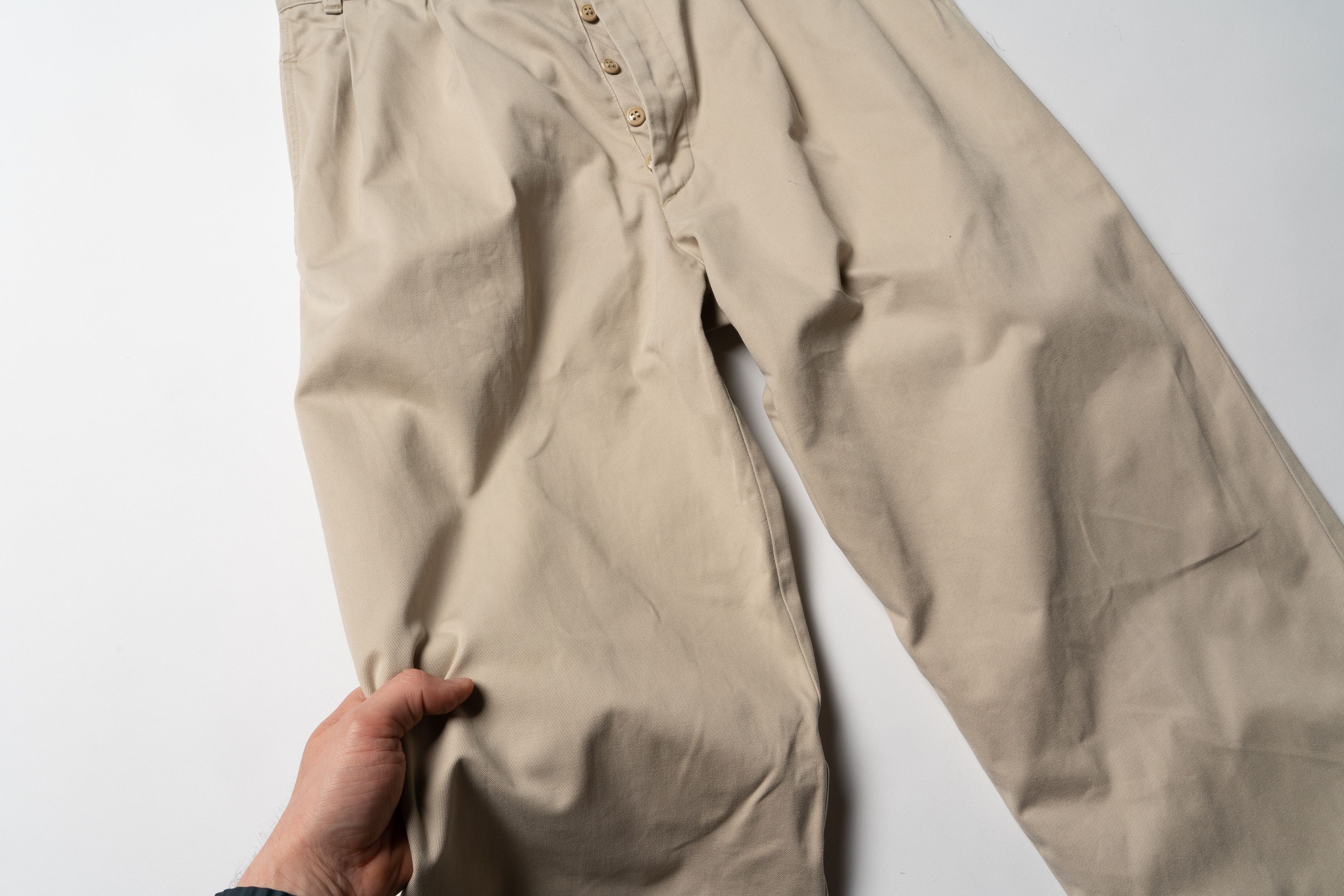 Other 🔵CHIPIE Vintage Field Trousers Beige Chino Pants Size US 32 / EU 48 - 11 Thumbnail