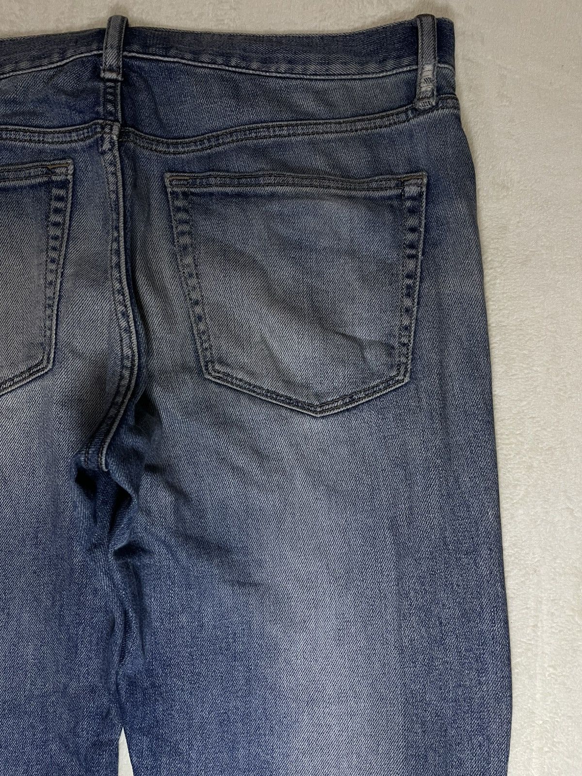 Uniqlo Vintage Japanese Brand Distress Mudwash Denim Jeans Size US 36 / EU 52 - 13 Thumbnail