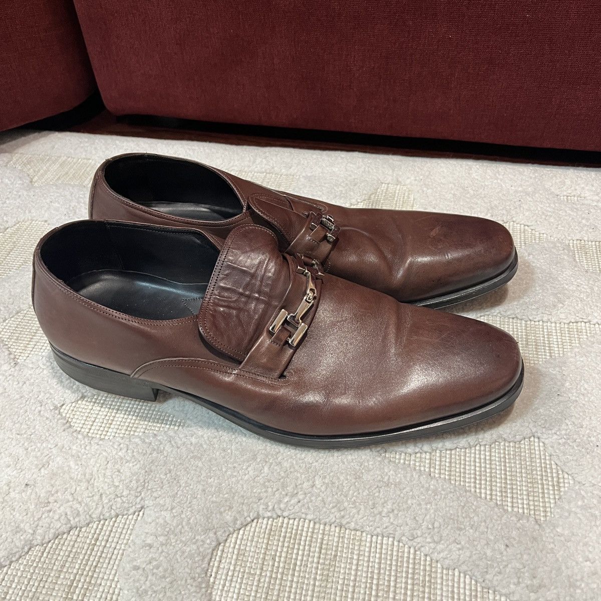 Bruno Magli Bruno Magli Horsebit Loafers Size US 14 / EU 47 - 1 Thumbnail