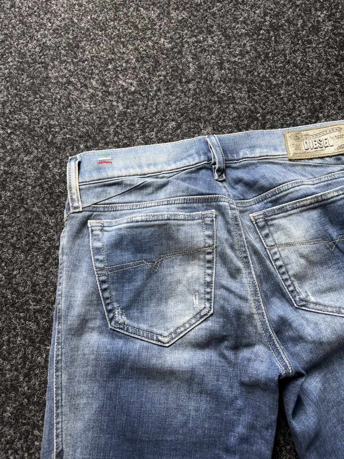 Diesel Luxury 00s Diesel Getlegg Italy Slim Skinny Jeans Italy Y2K Size 27" / US 4 / IT 40 - 15 Thumbnail
