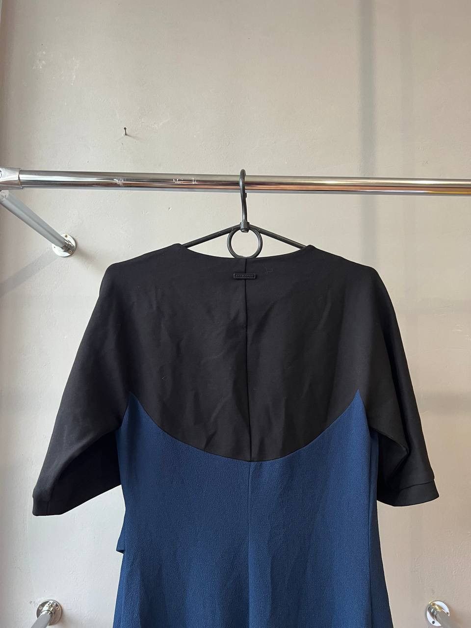 Cop Copine COP COPINE NAVY ASYMMETRICAL NEPTUNI ROSE RARE DRESS SZ 34 Size XS / US 0-2 / IT 36-38 - 13 Thumbnail
