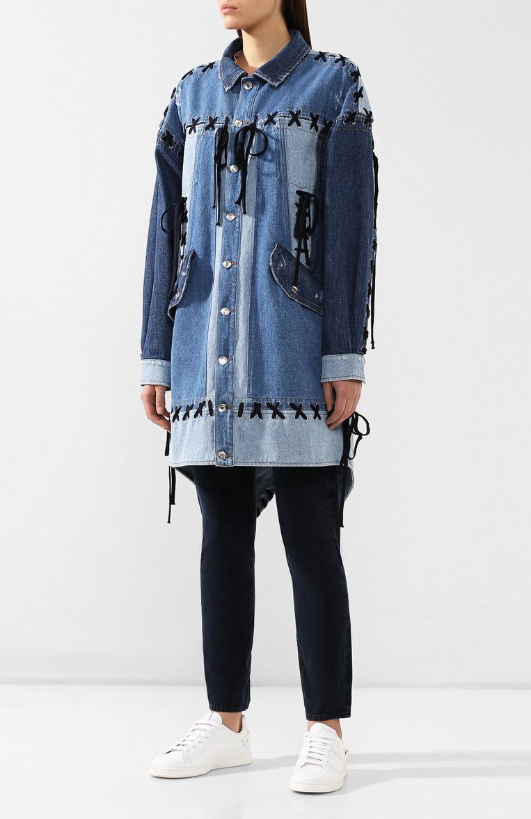 Dolce & Gabbana o1y0825 Denim Jacket in Blue Size S / US 4 / IT 40 - 2 Thumbnail