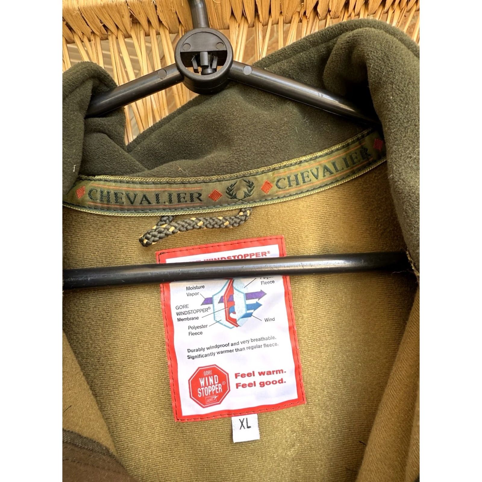 Vintage Chevalier Jacket Windbreaker Army Green XL Size US XL / EU 56 / 4 - 4 Thumbnail