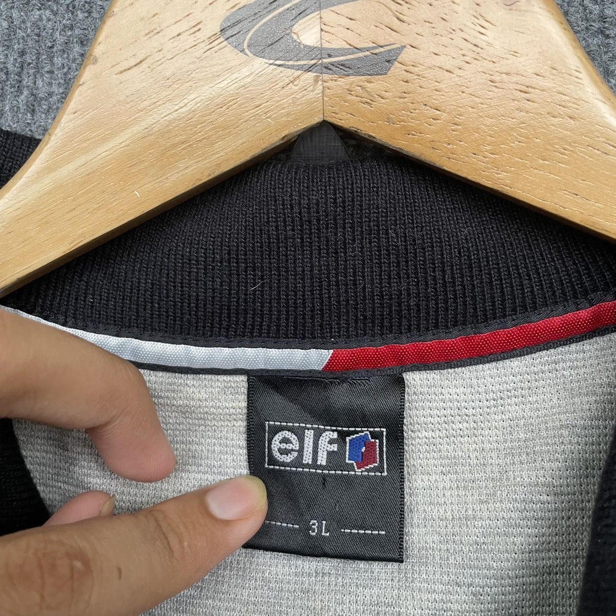 Vintage Vintage Elf Racing Motorsport Quarter Zipper Polo Shirt Size US XL / EU 56 / 4 - 4 Thumbnail