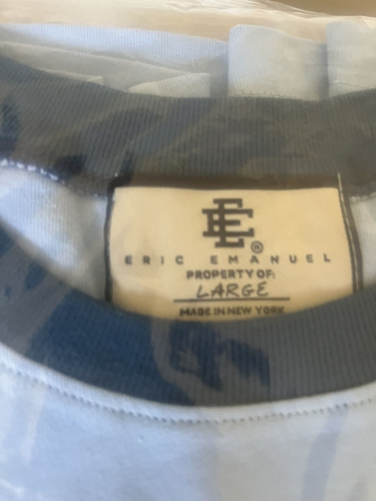 Eric Emanuel Eric Emanuel EE delicate blue & navy ringer tee large Size US L / EU 52-54 / 3 - 3 Thumbnail