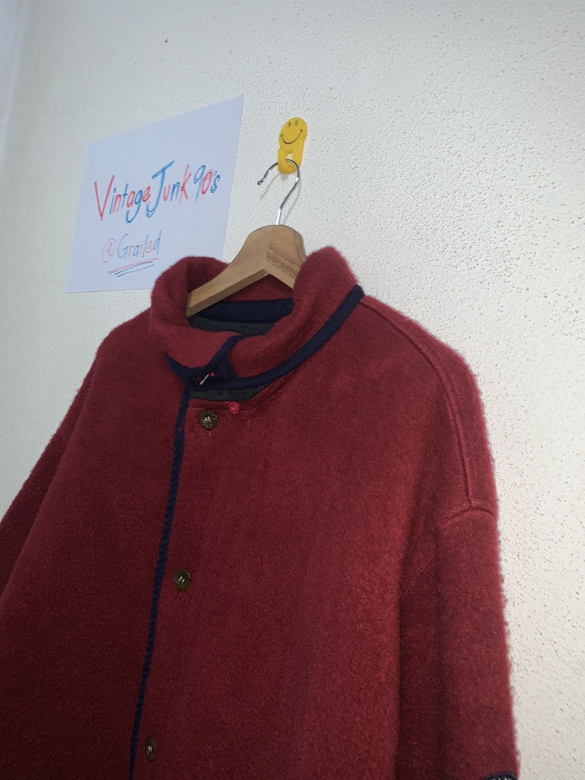 Vintage Vintage Lupo Di Mare Sina Cova fleece jacket Size US L / EU 52-54 / 3 - 10 Thumbnail